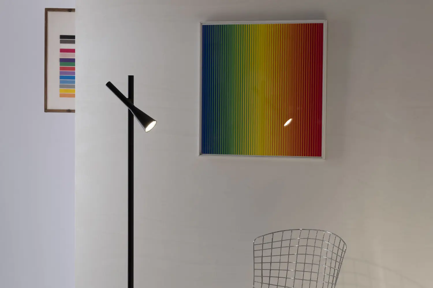 luminaria de piso colibri