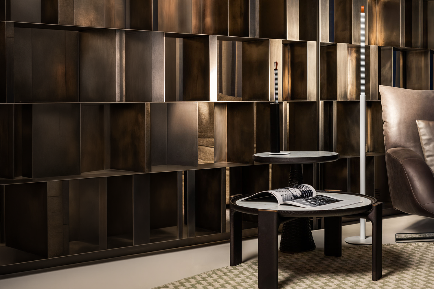 luminaria de piso metrica 10