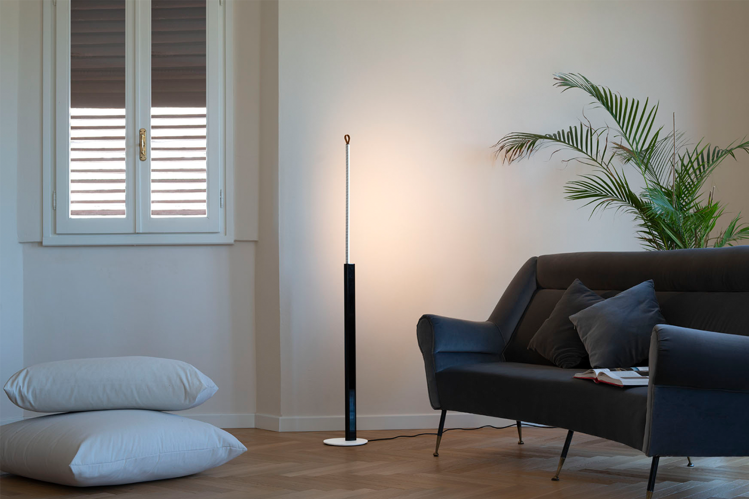 luminaria de piso metrica 12