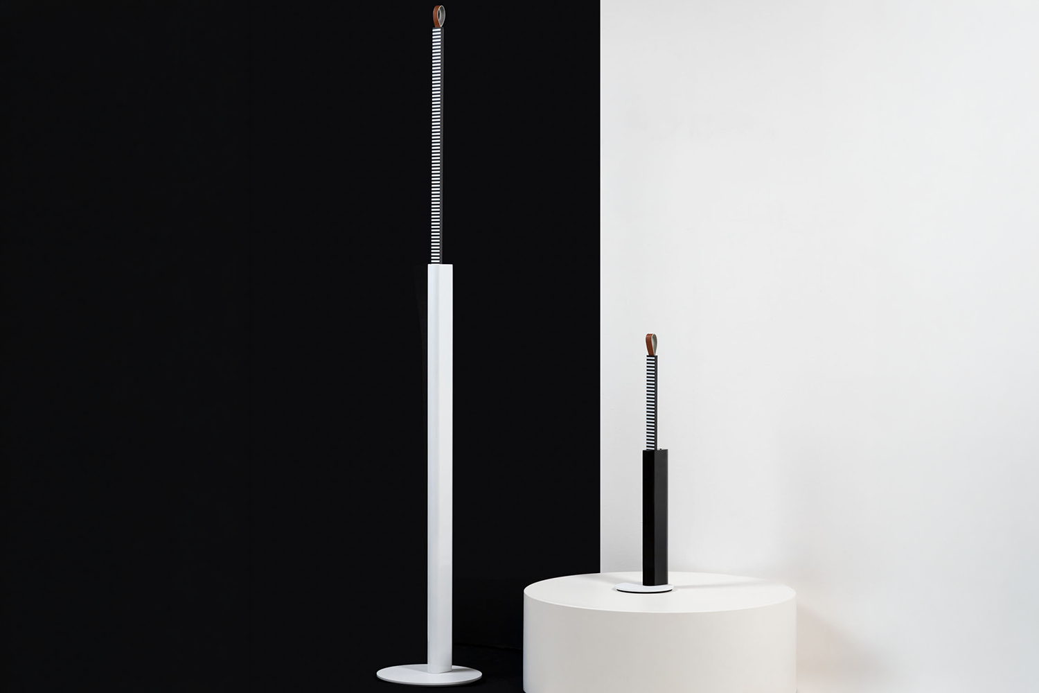 luminaria de piso metrica