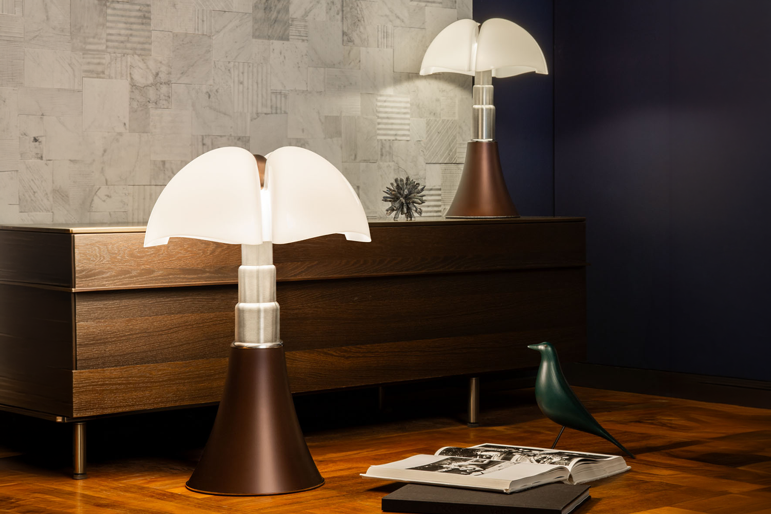 luminaria de piso pipistrello 12