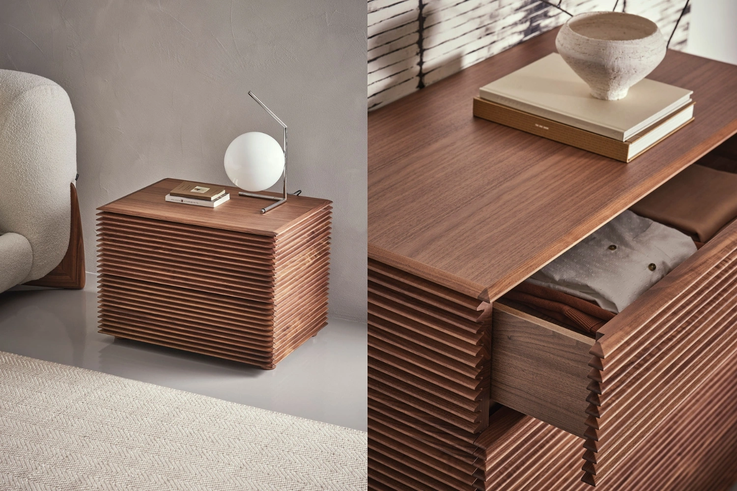 mesa de cabeceira Riga 1