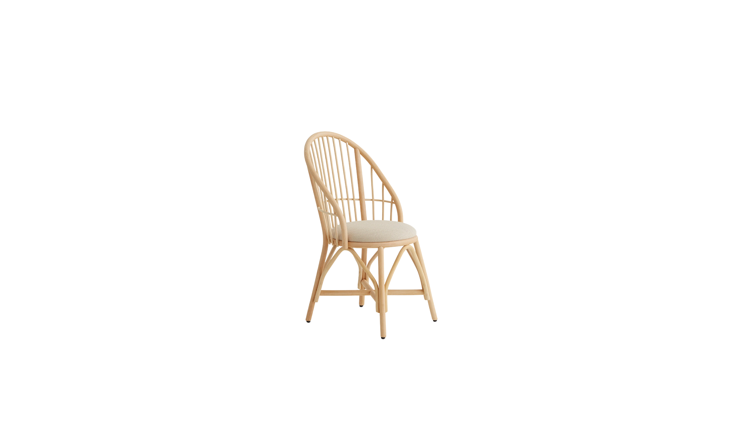 Coqueta upholstered dining chair 01