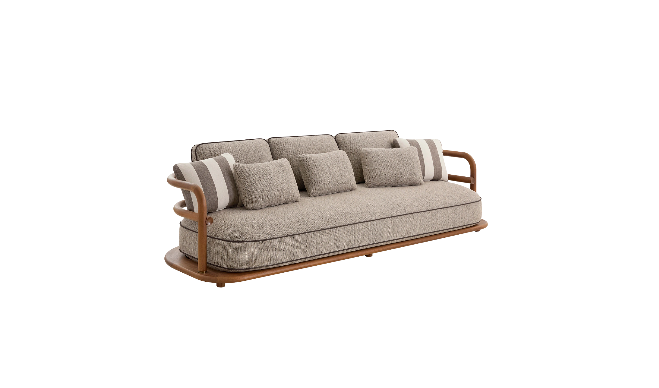 Meridies XL sofa with solid wood frame 01