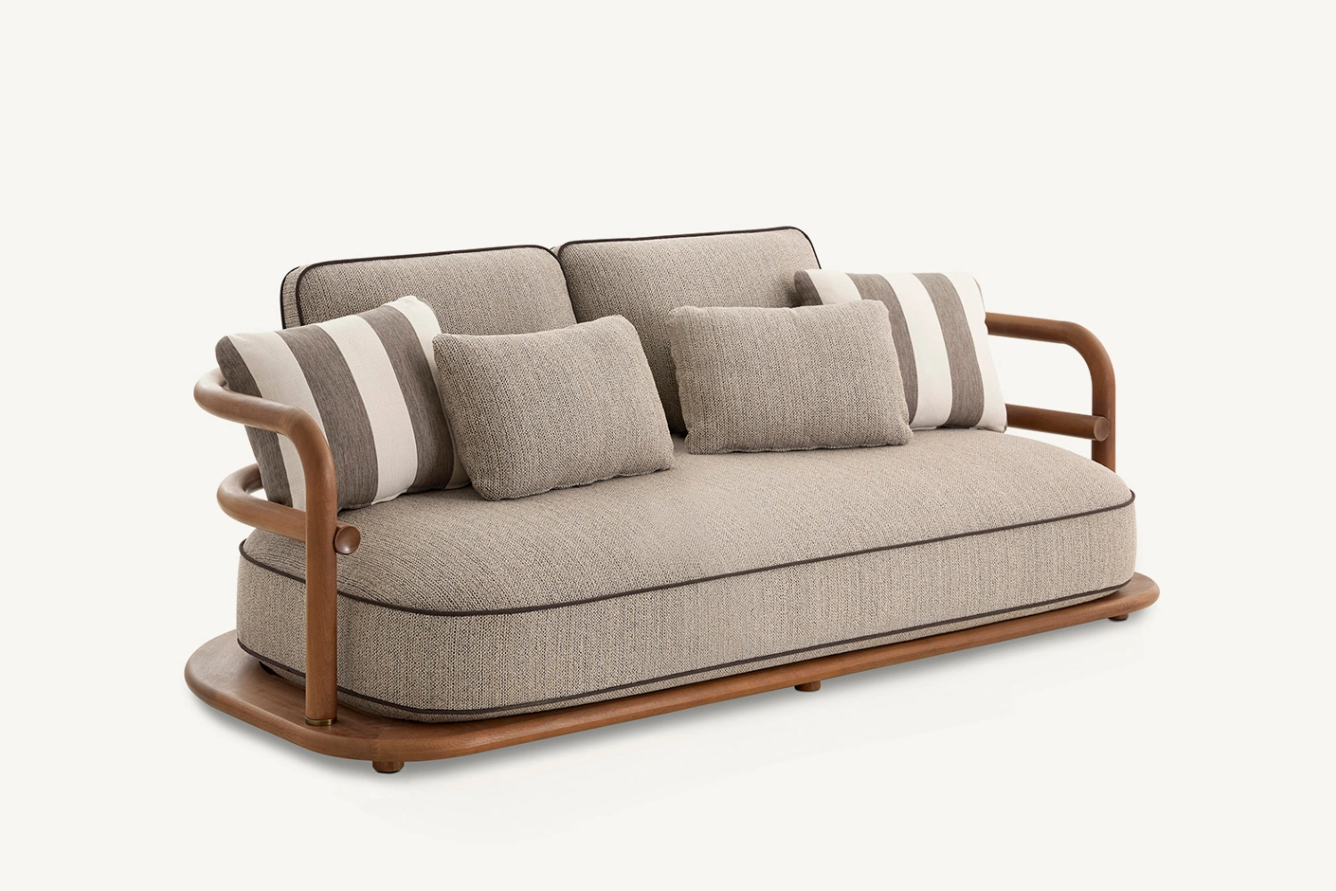 Meridies sofa with solid wood frame 01