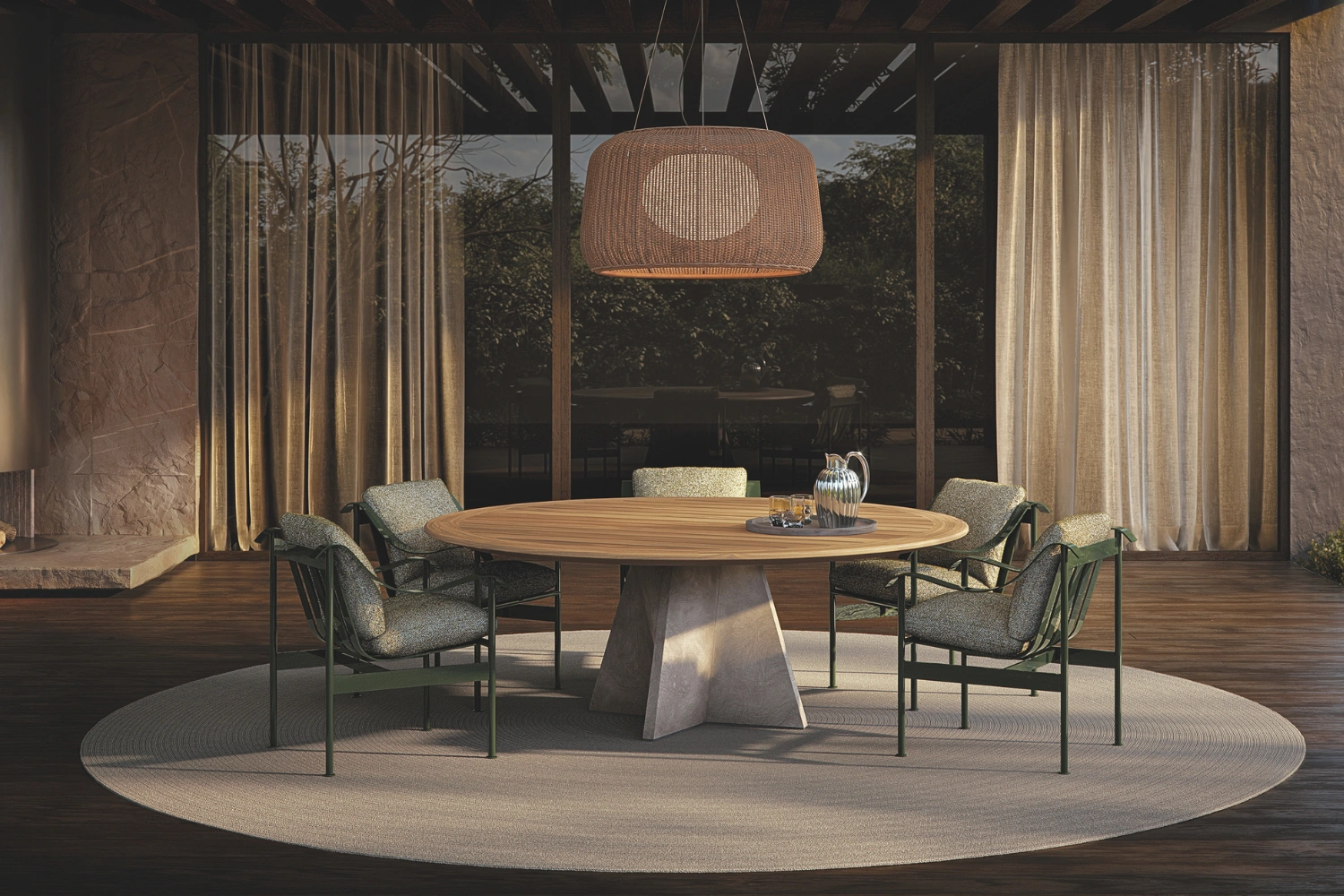 Mesa de Jantar Brutalist Outdoor 3