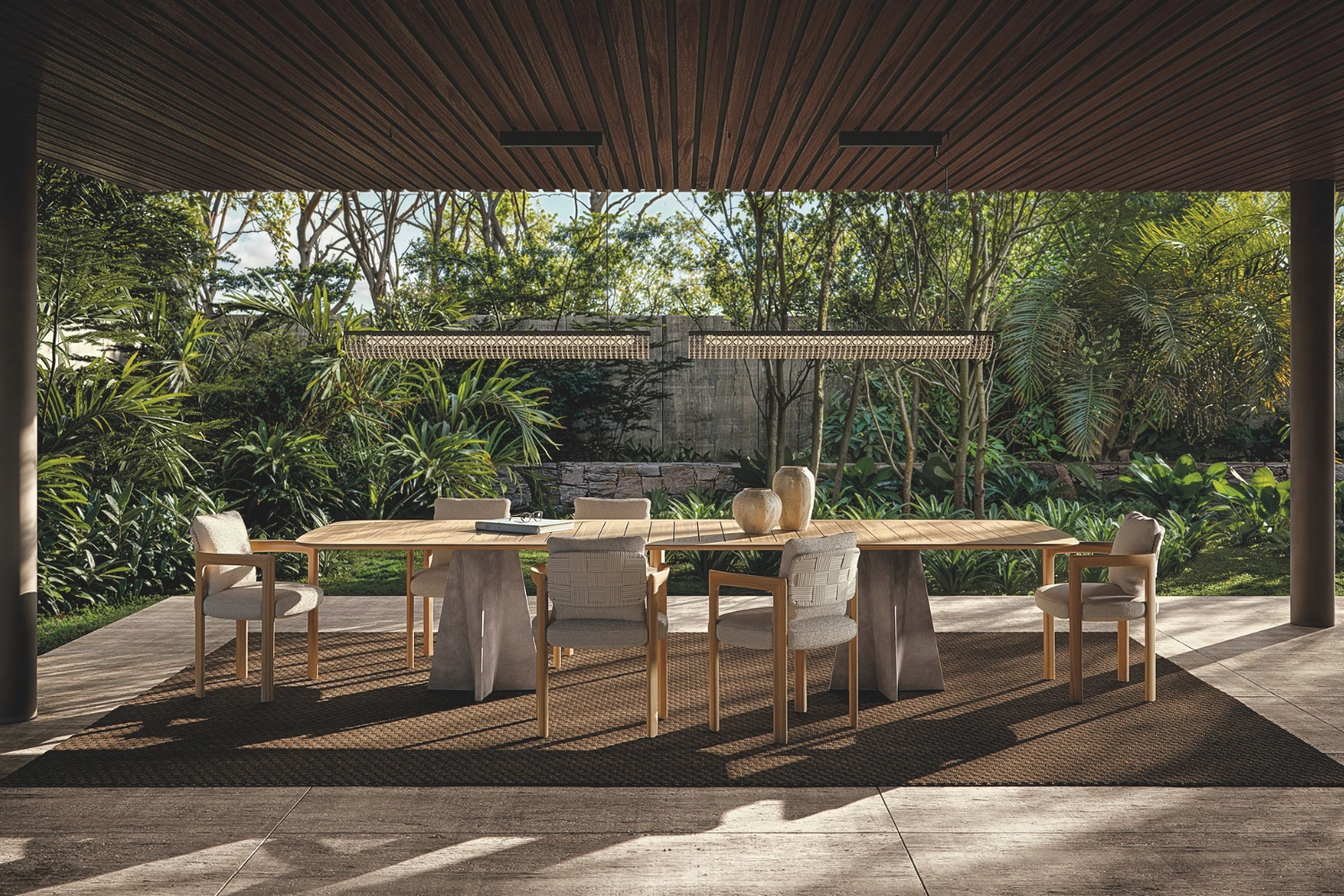 Mesa de Jantar Brutalist Outdoor 4