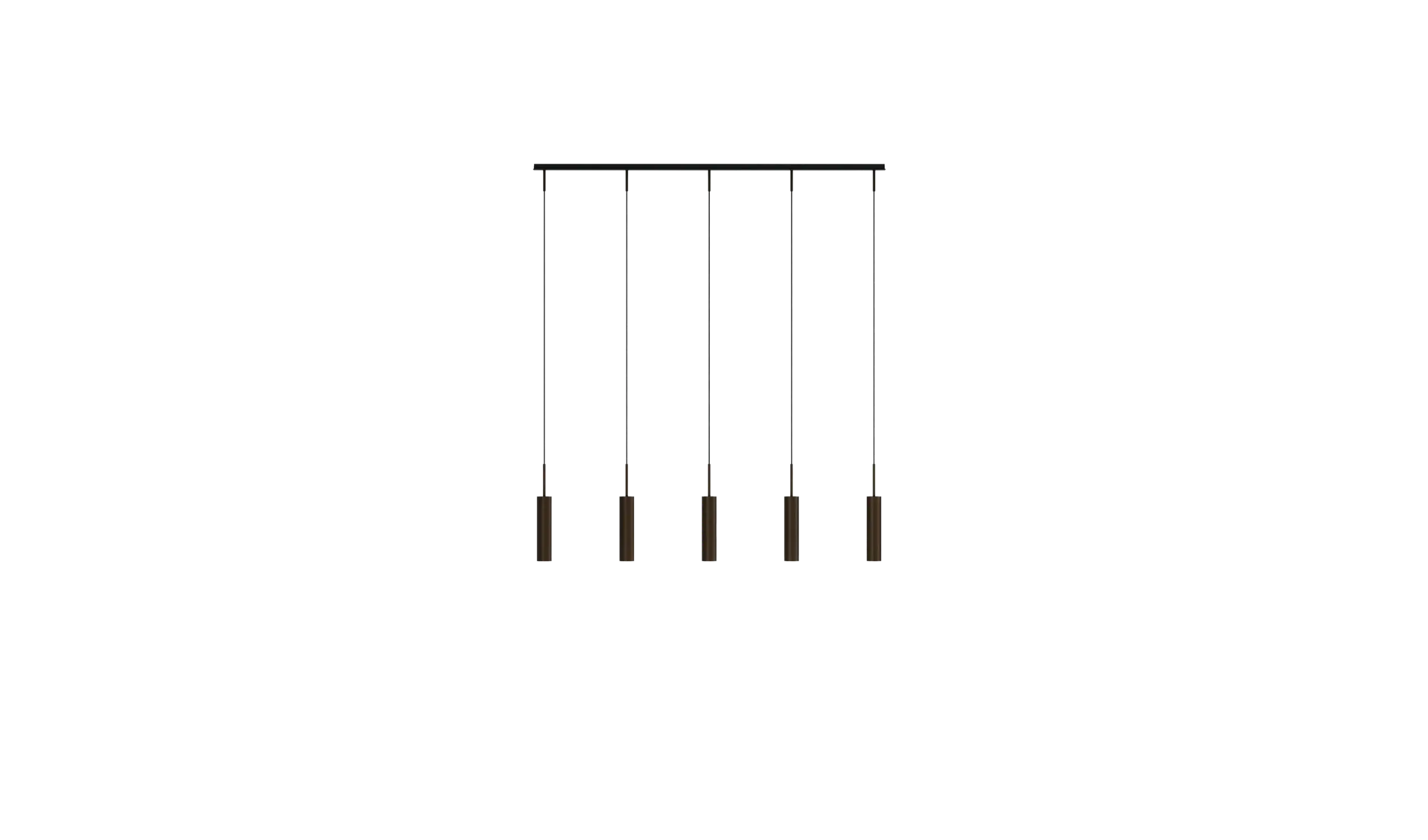pendente tubulaire rail