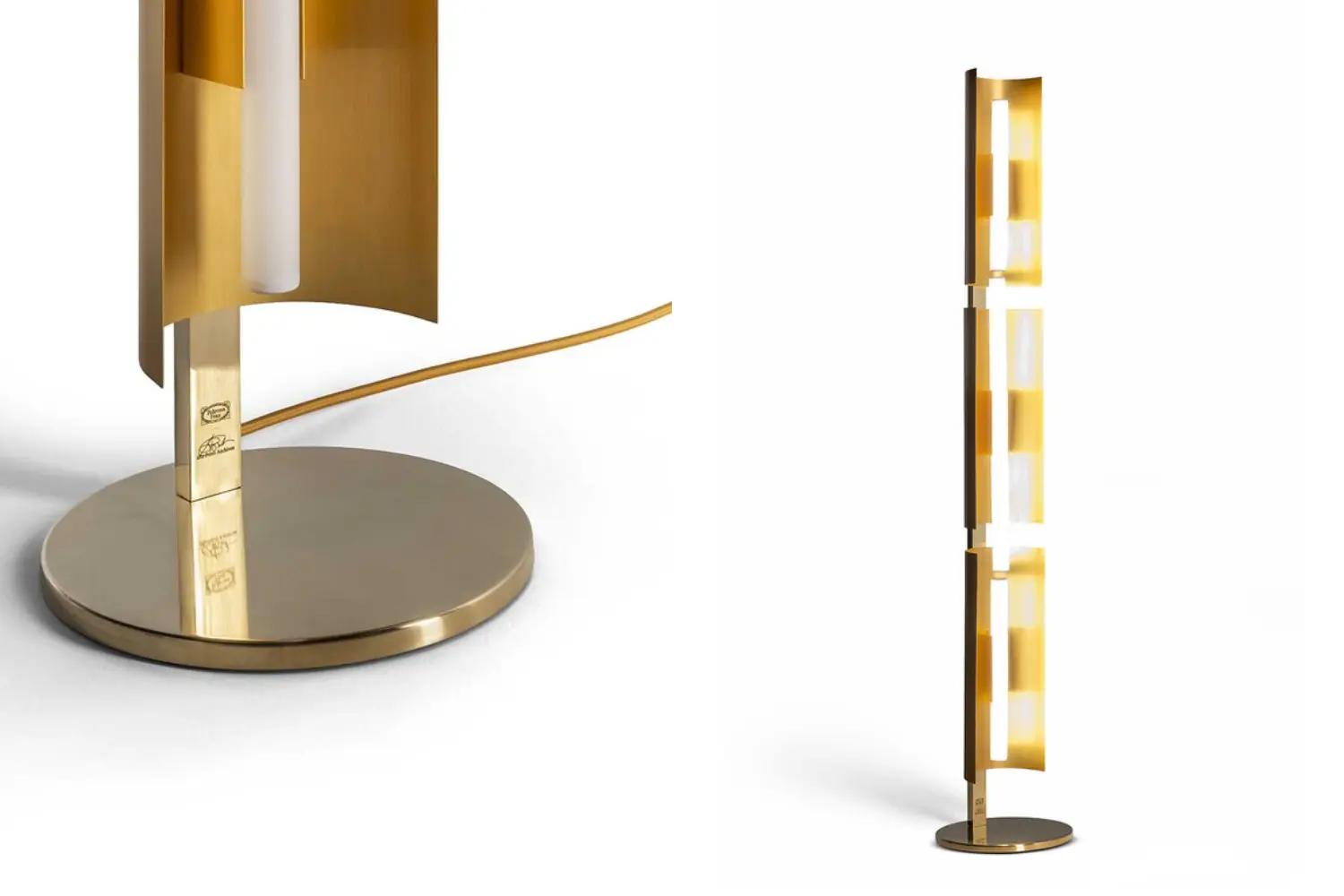 Luminária de Piso Gio Ponti Oro5