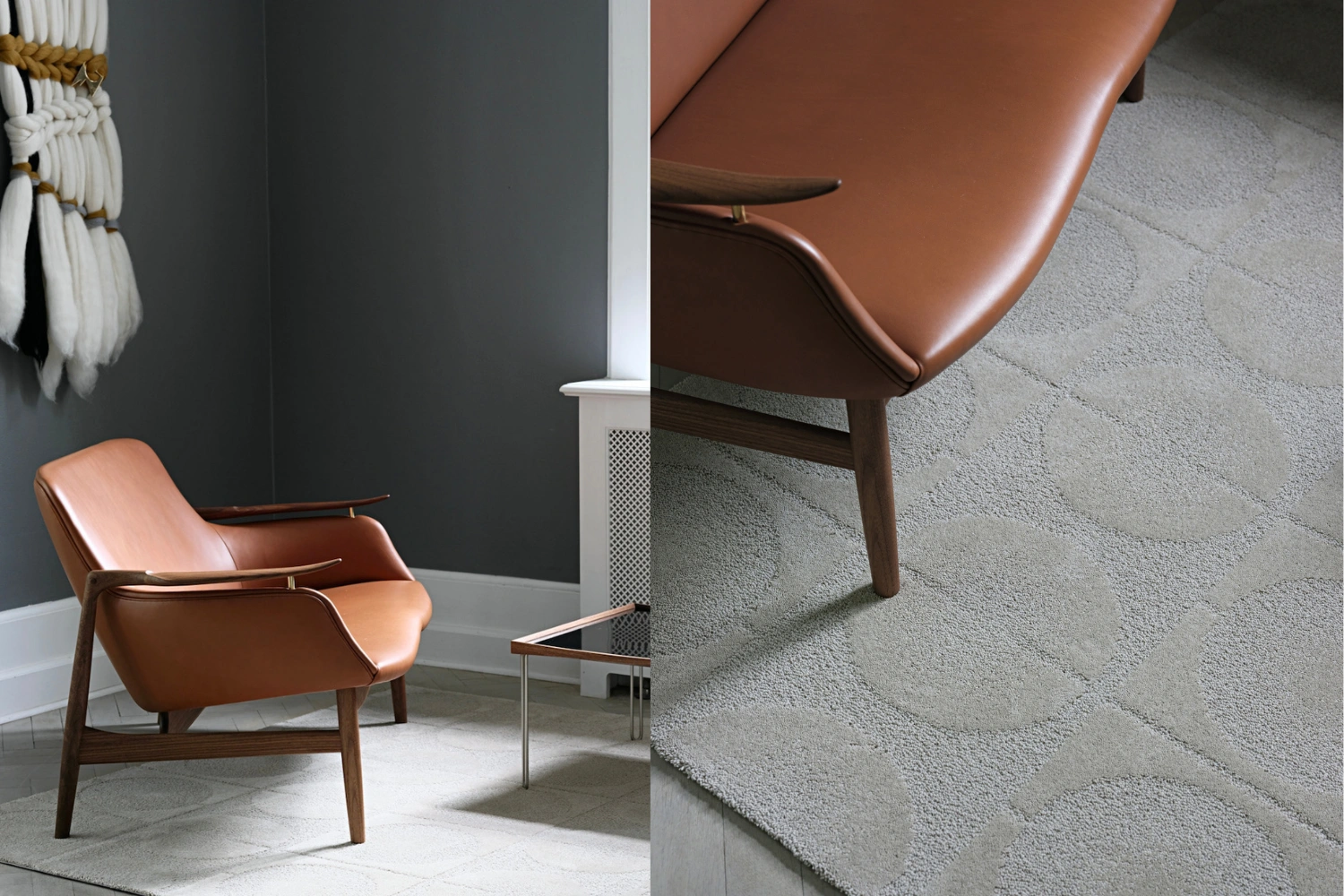The Undyed Circle Rug 02