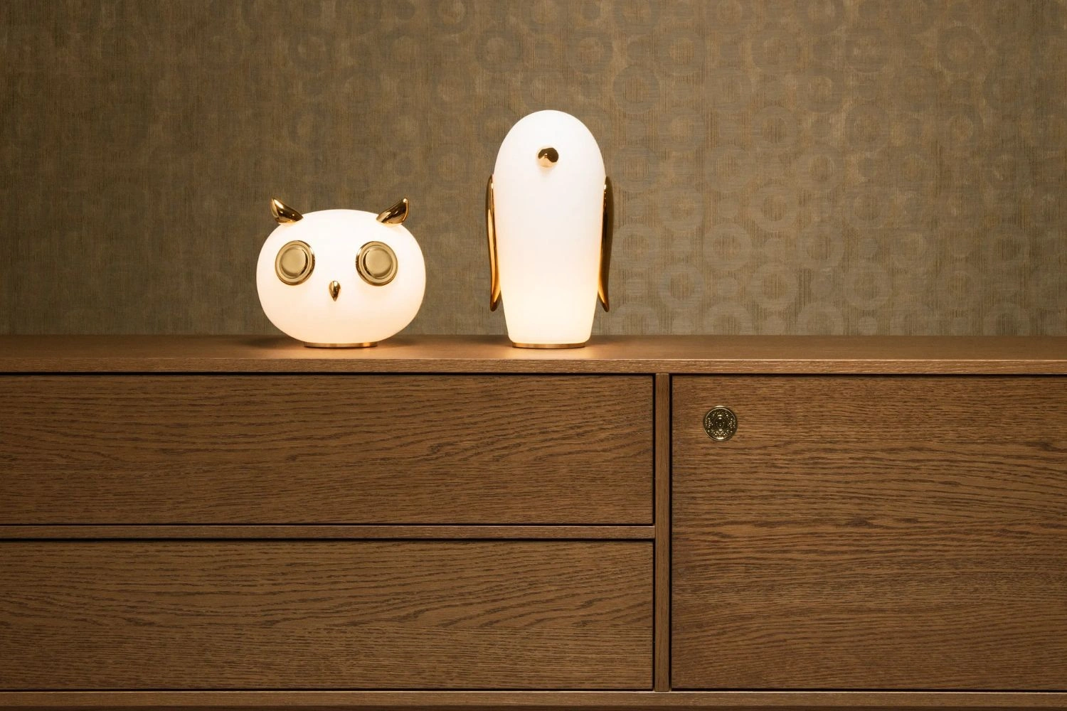 luminária de mesa pet OWL 2
