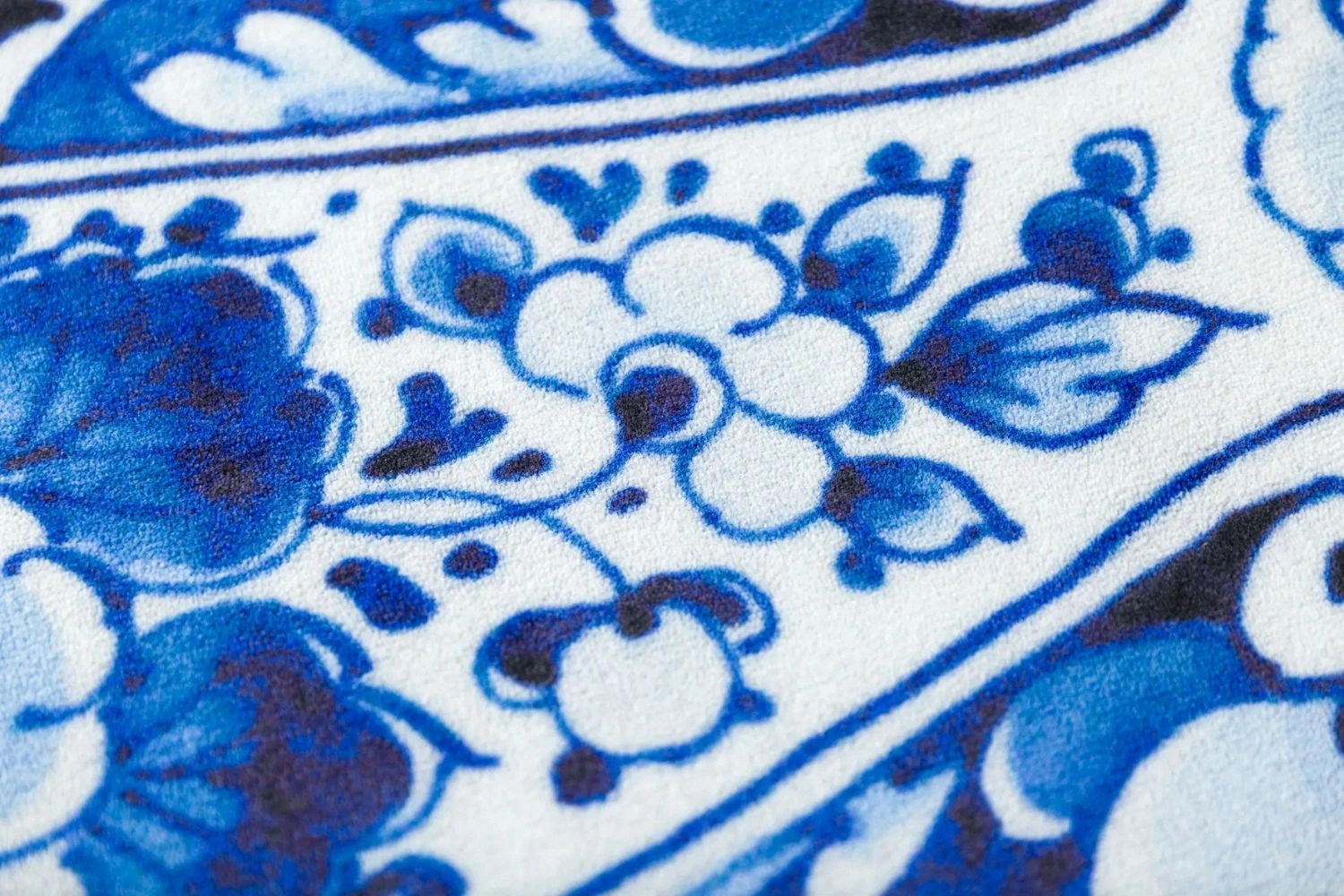 tapete delft blue plate 3
