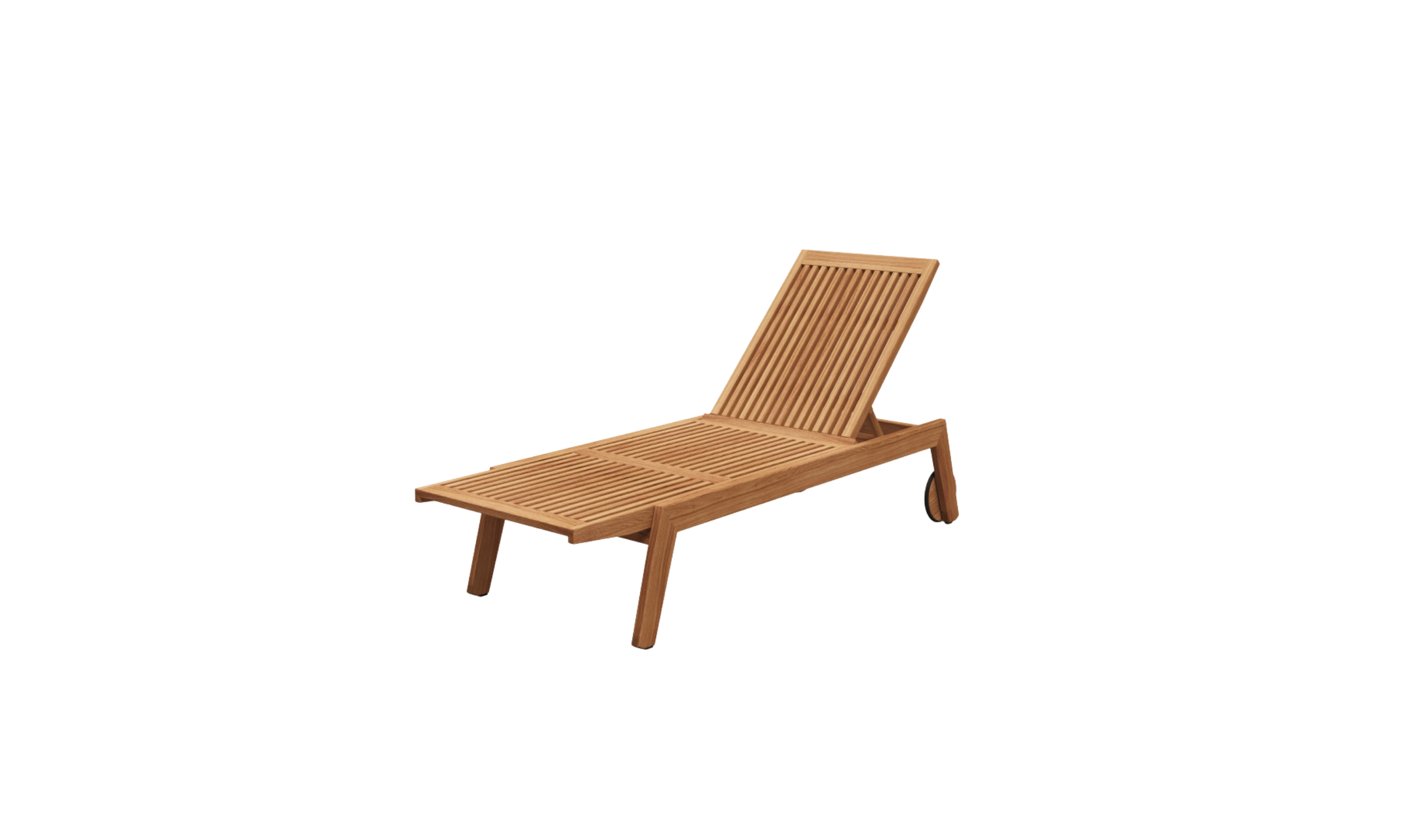 Solana Teak Lounger 01