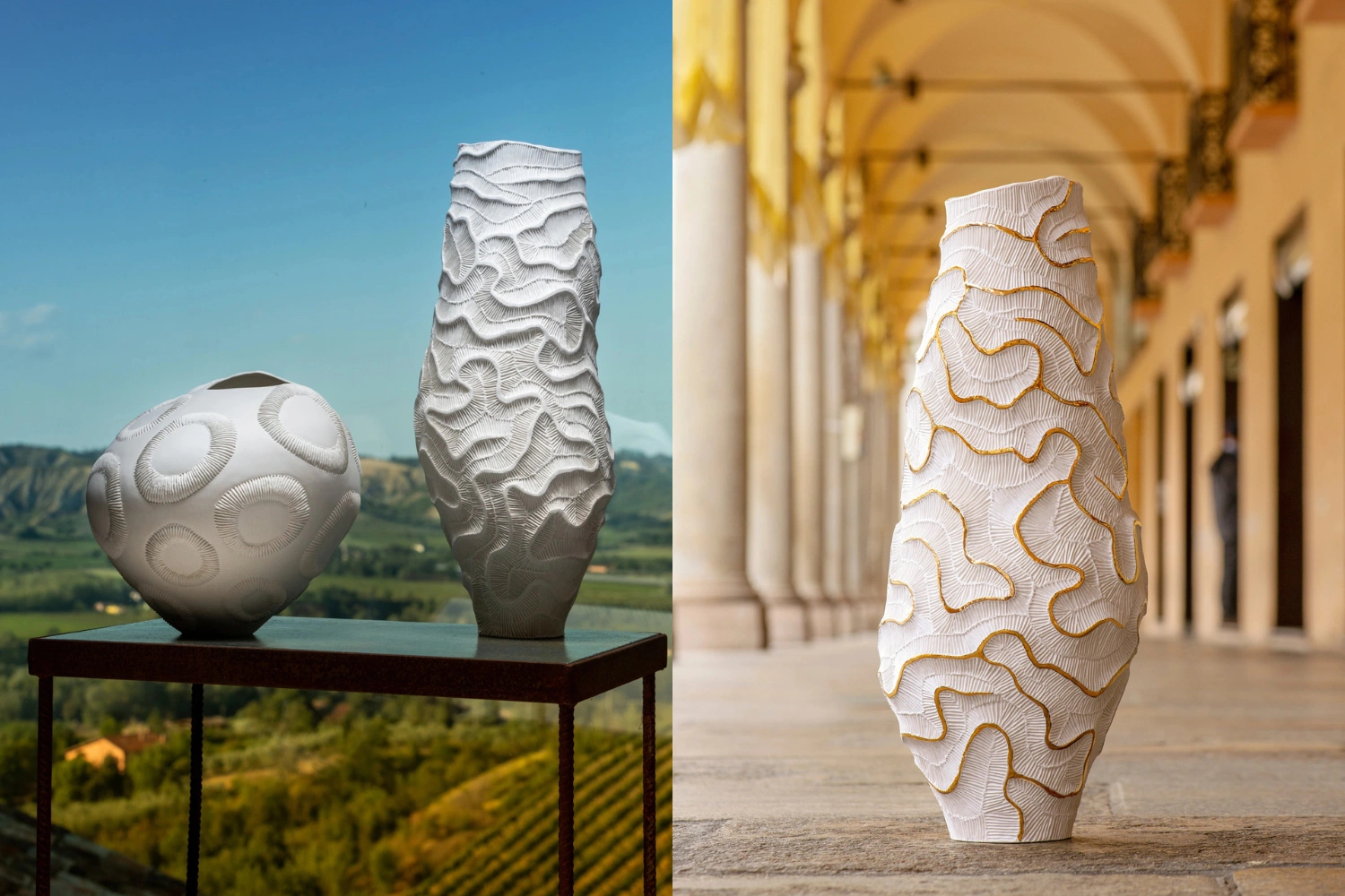 Vaso Fossilia Monolite 2