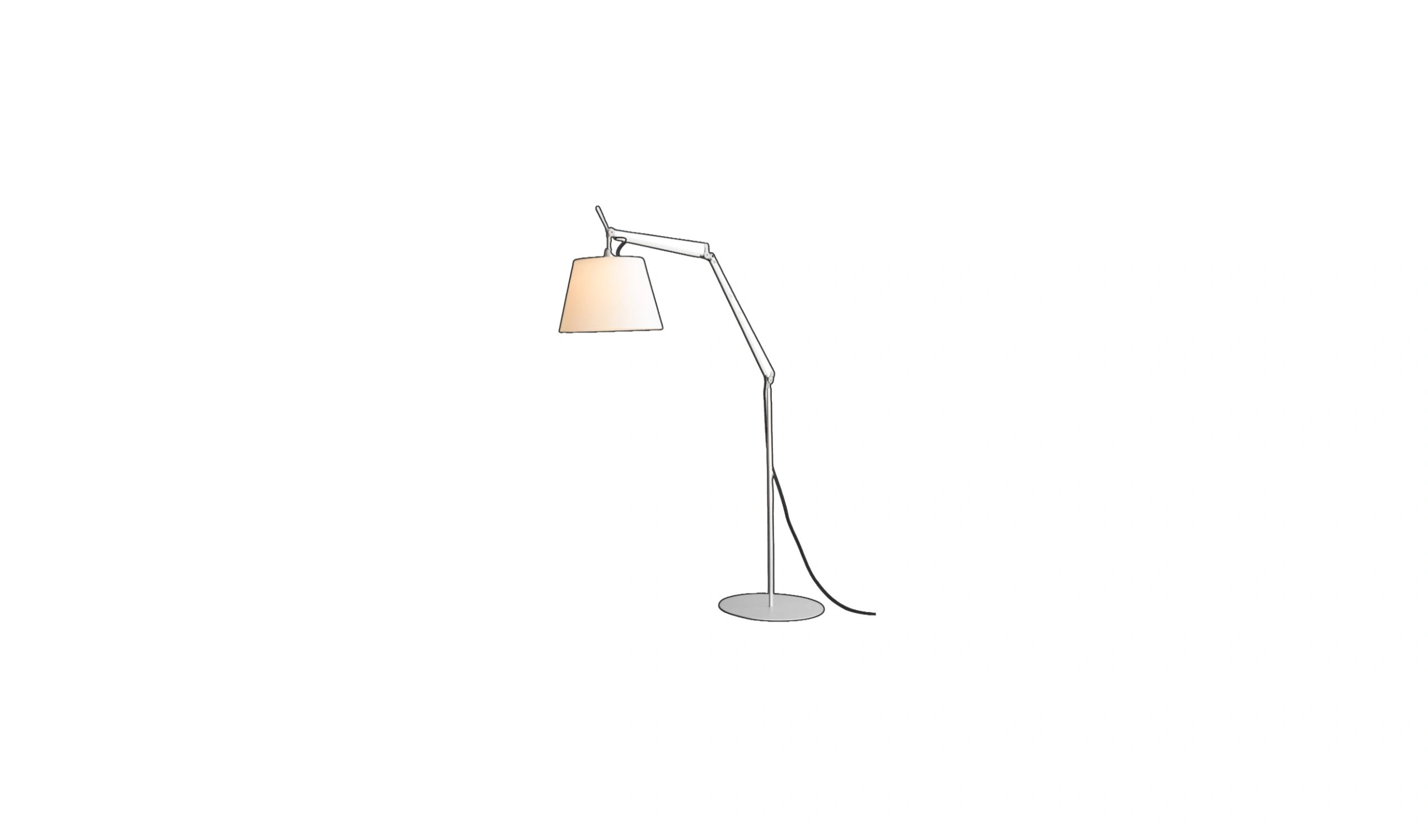 luminaria de piso tolomeo paralume 1