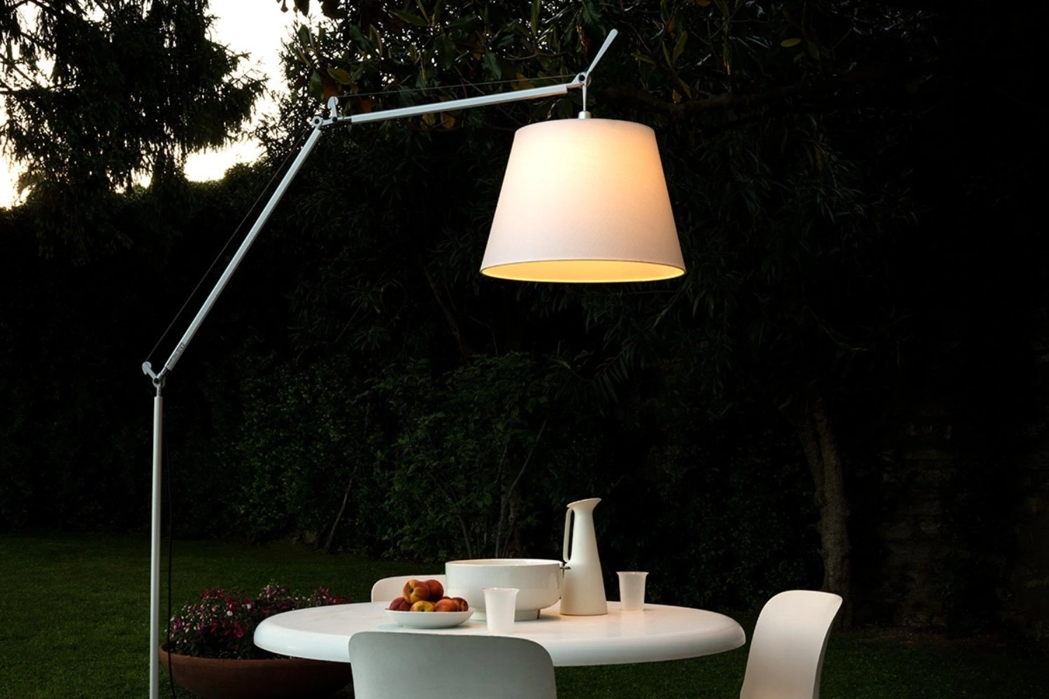 luminaria de piso tolomeo paralume 2