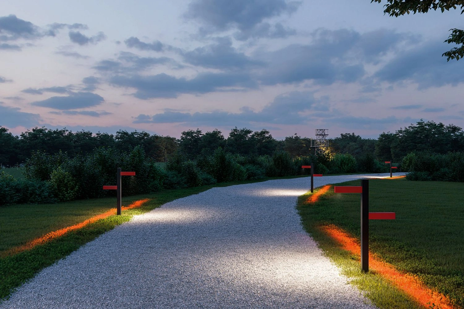 luminaria de piso walking 3