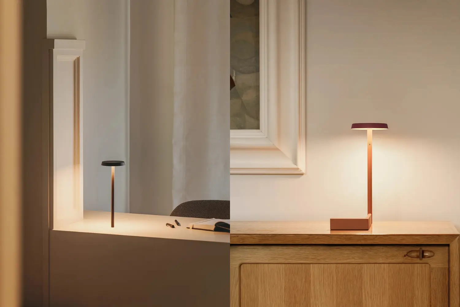 Luminária de Mesa Flat