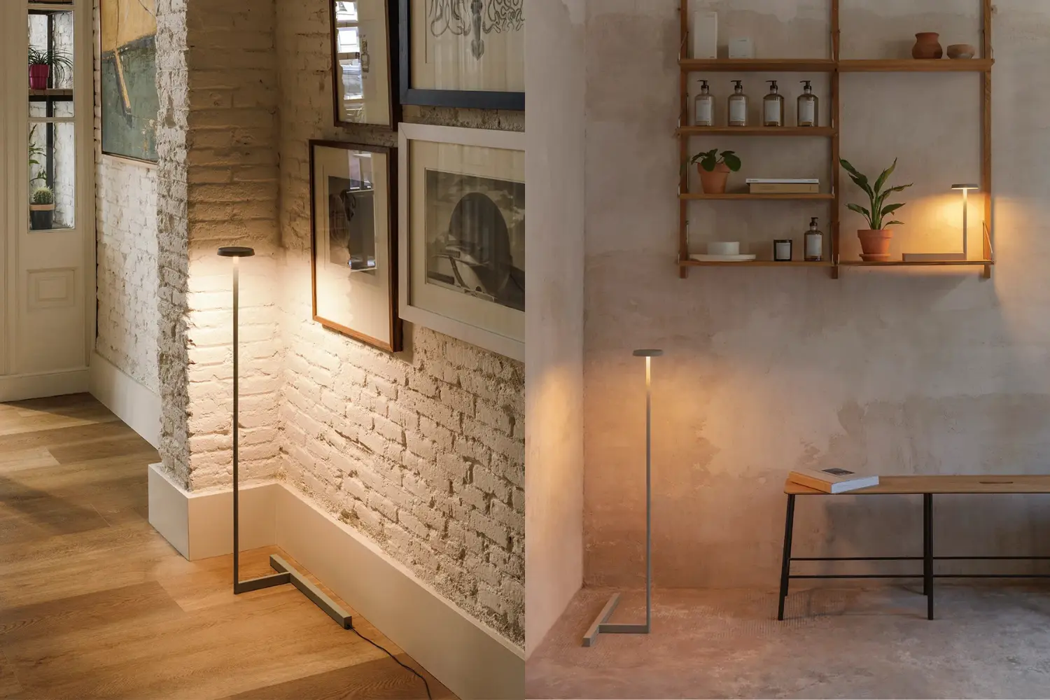 Luminária de Piso Flat