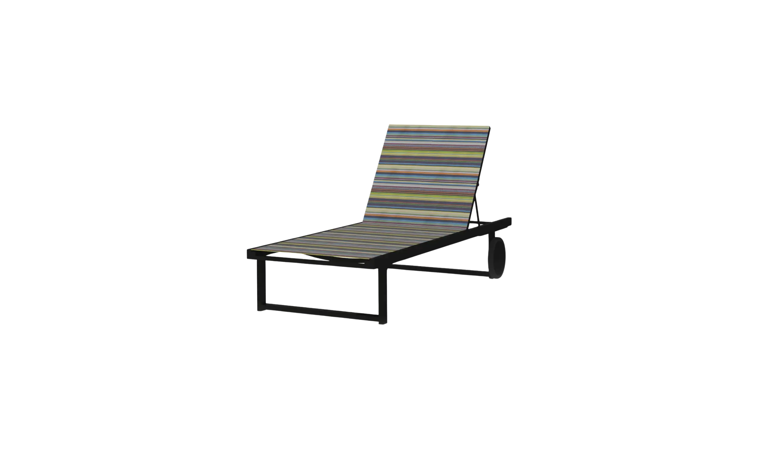 chaise lounge stripe