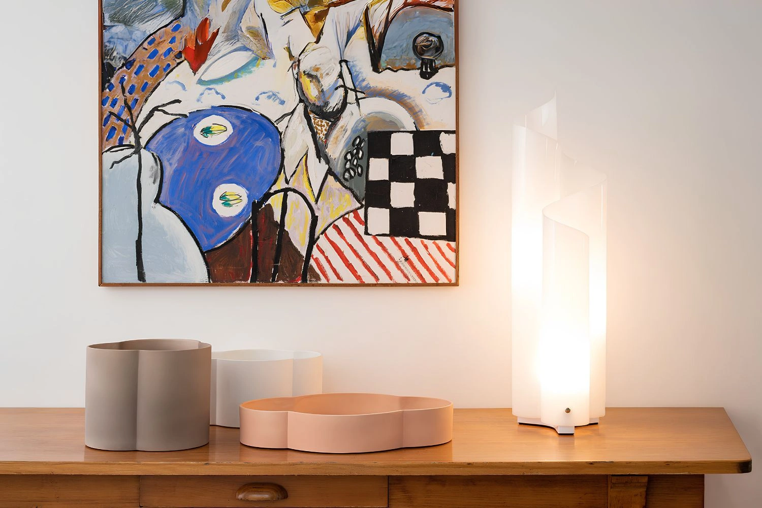 luminaria de mesa Mezzachimera 2