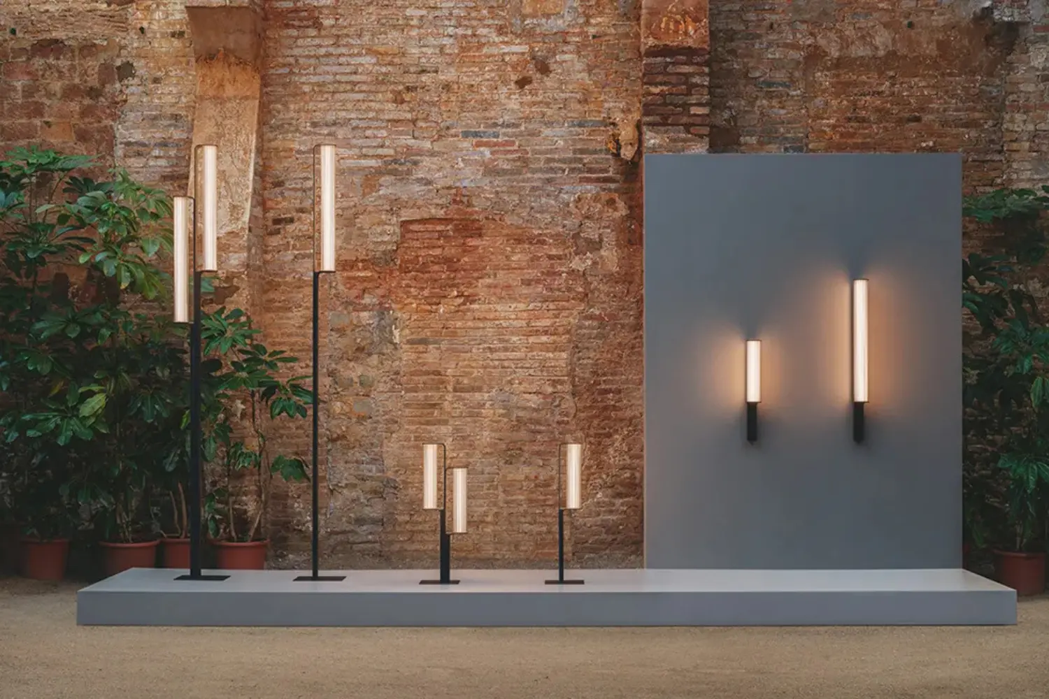 luminaria de piso class