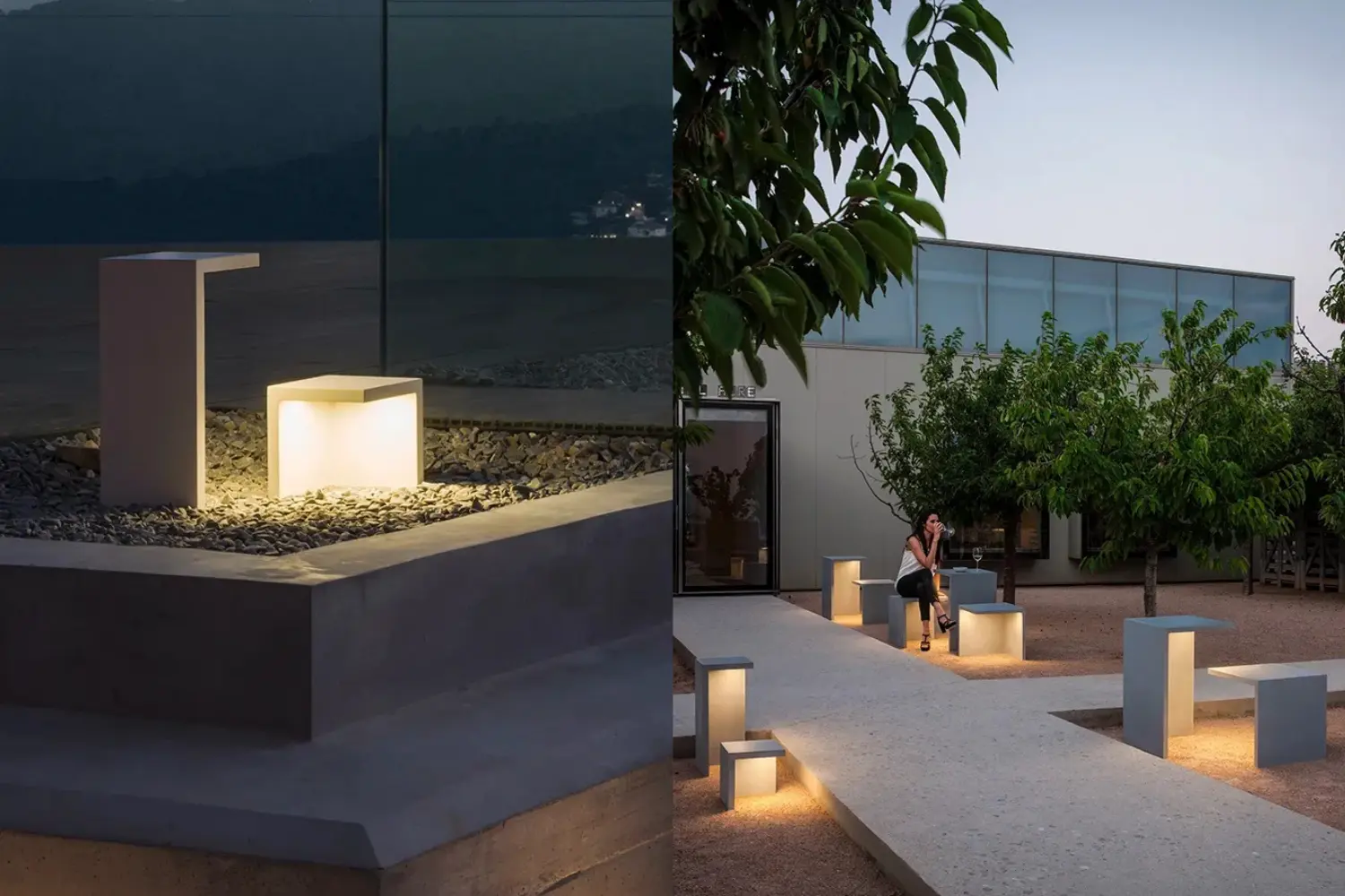 luminaria de piso empty