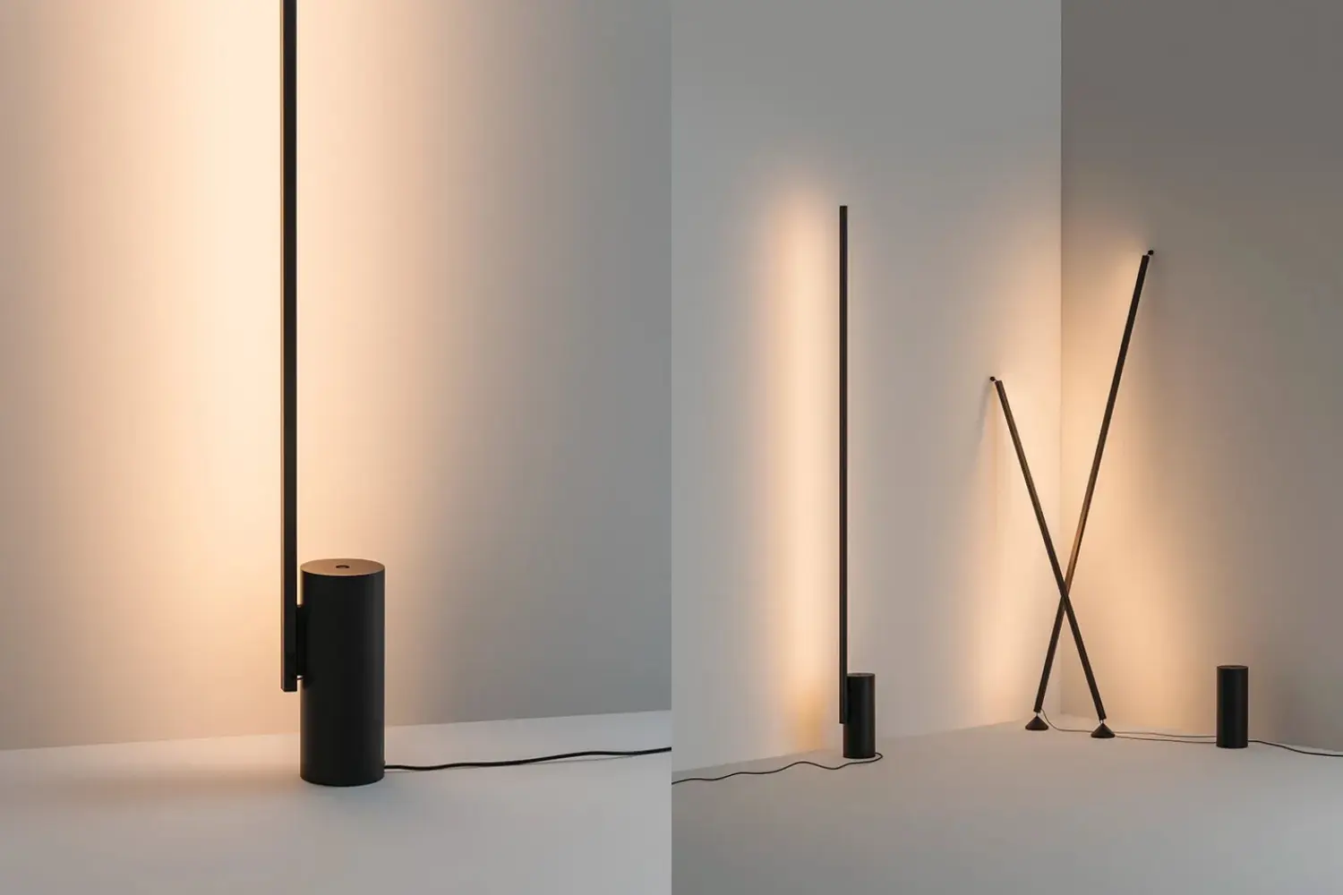 luminaria de piso sticks solo