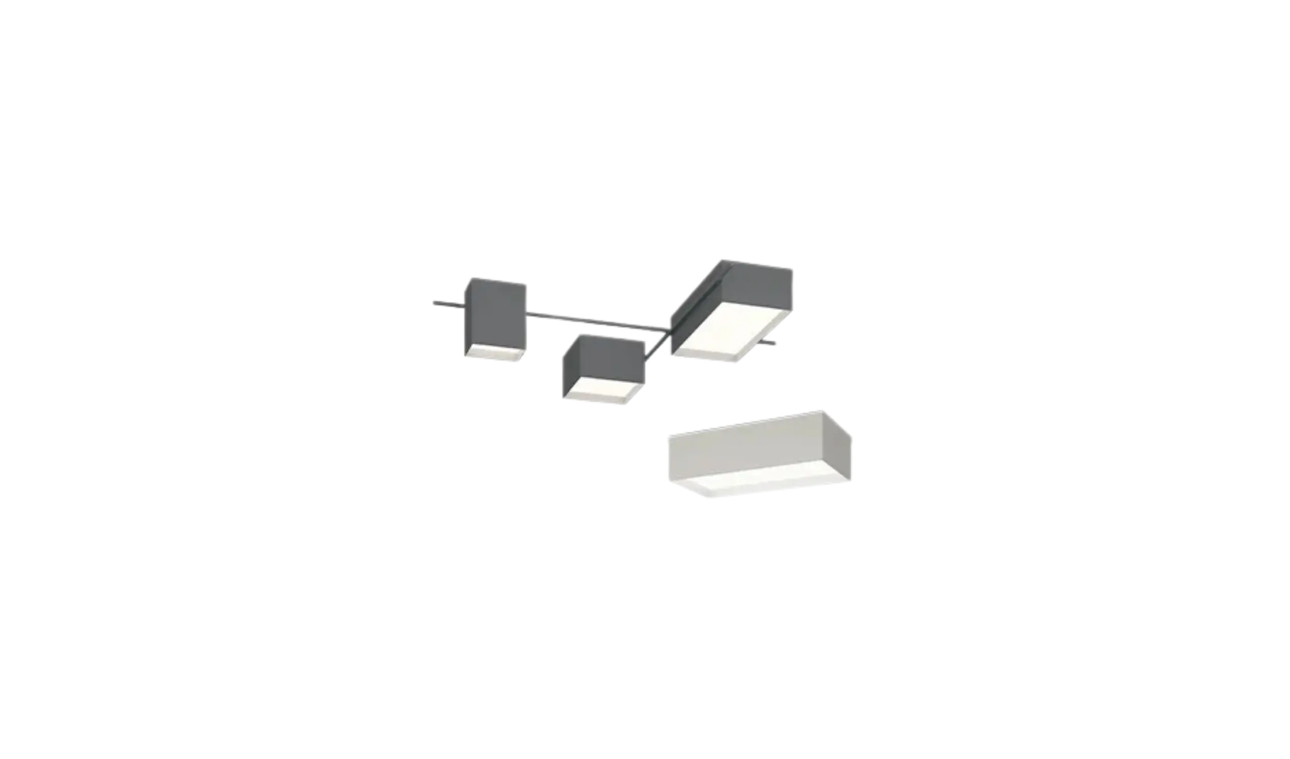 luminaria de teto structural