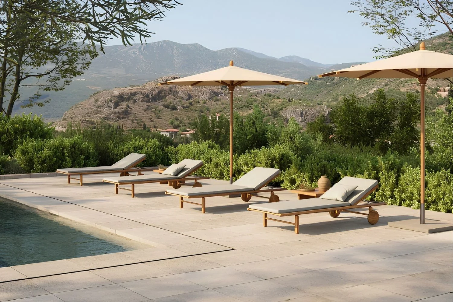 Ombrelone Woodline Parasols 2