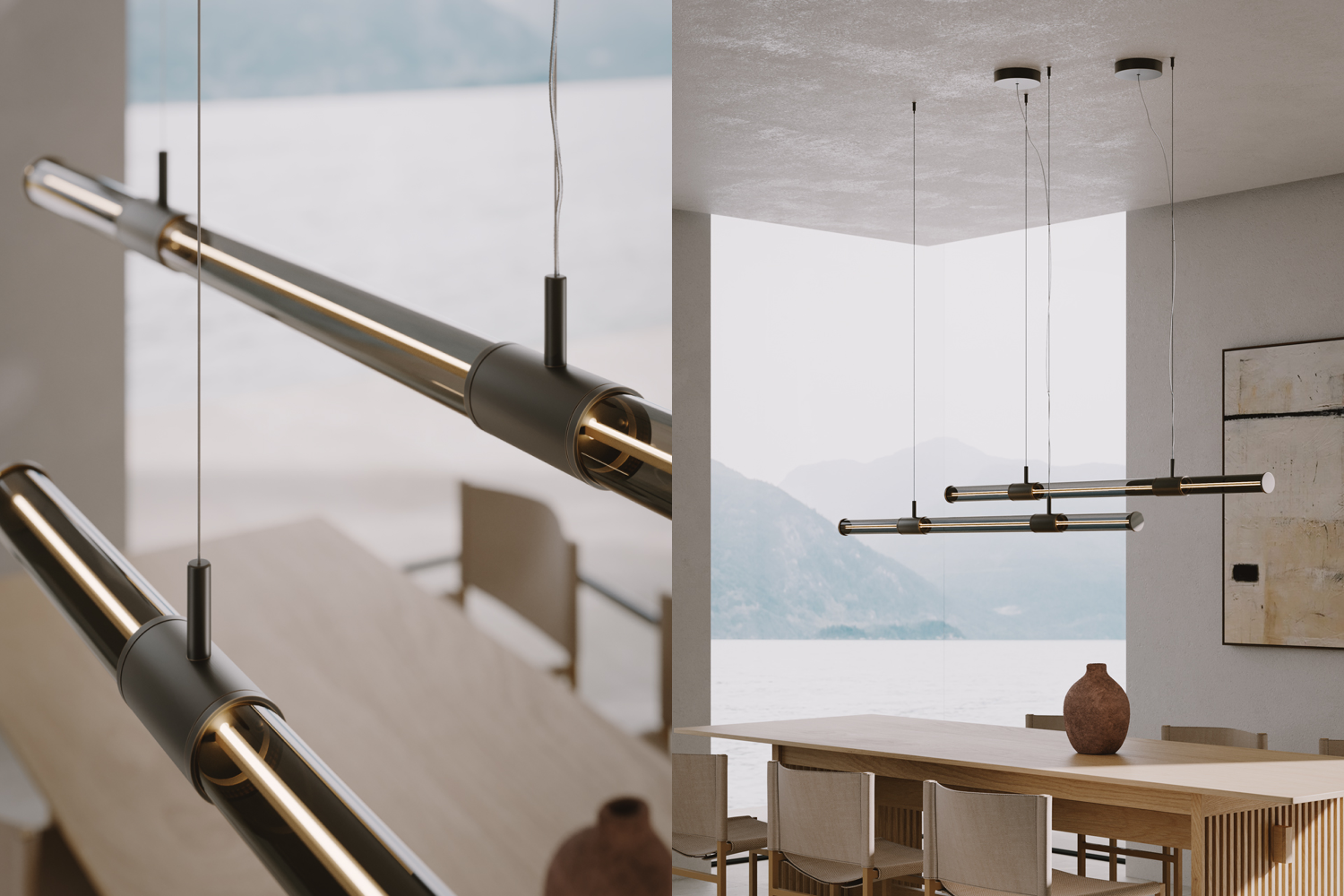 Pendente Cross Linear (2)