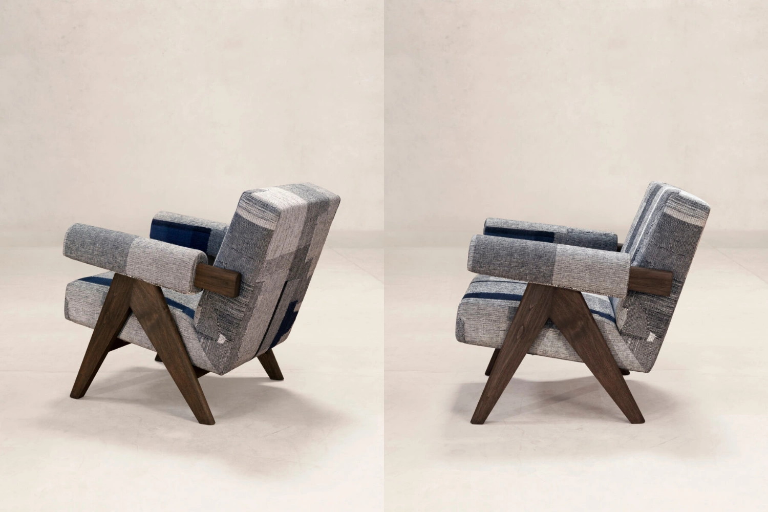 Poltrona Upholstered Easy KeSa Indigo