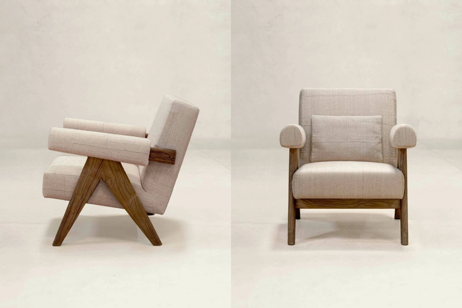 Poltrona Upholstered Easy KeSa Sand 1
