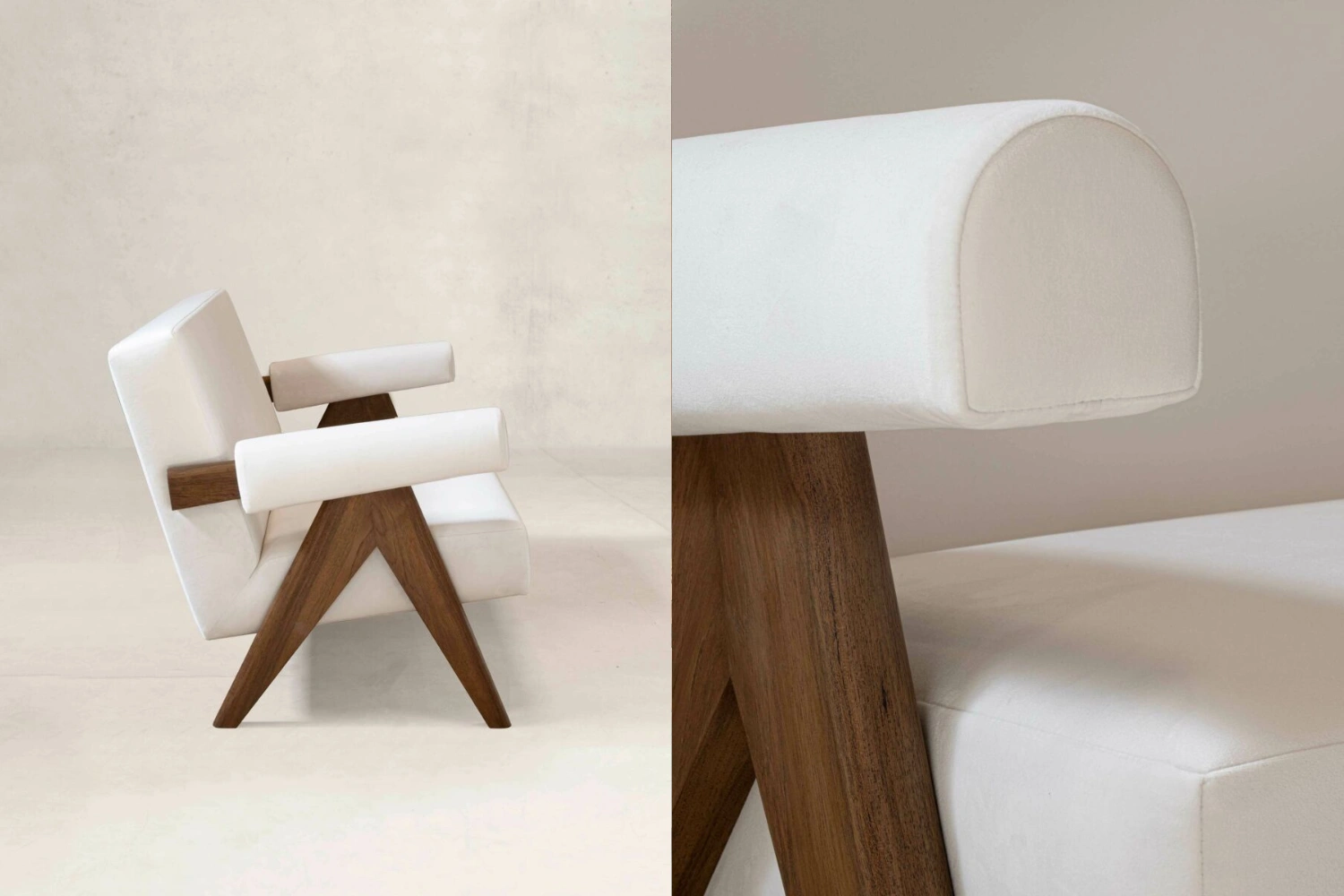 Sofá Upholstered Velvet Upholstery 2