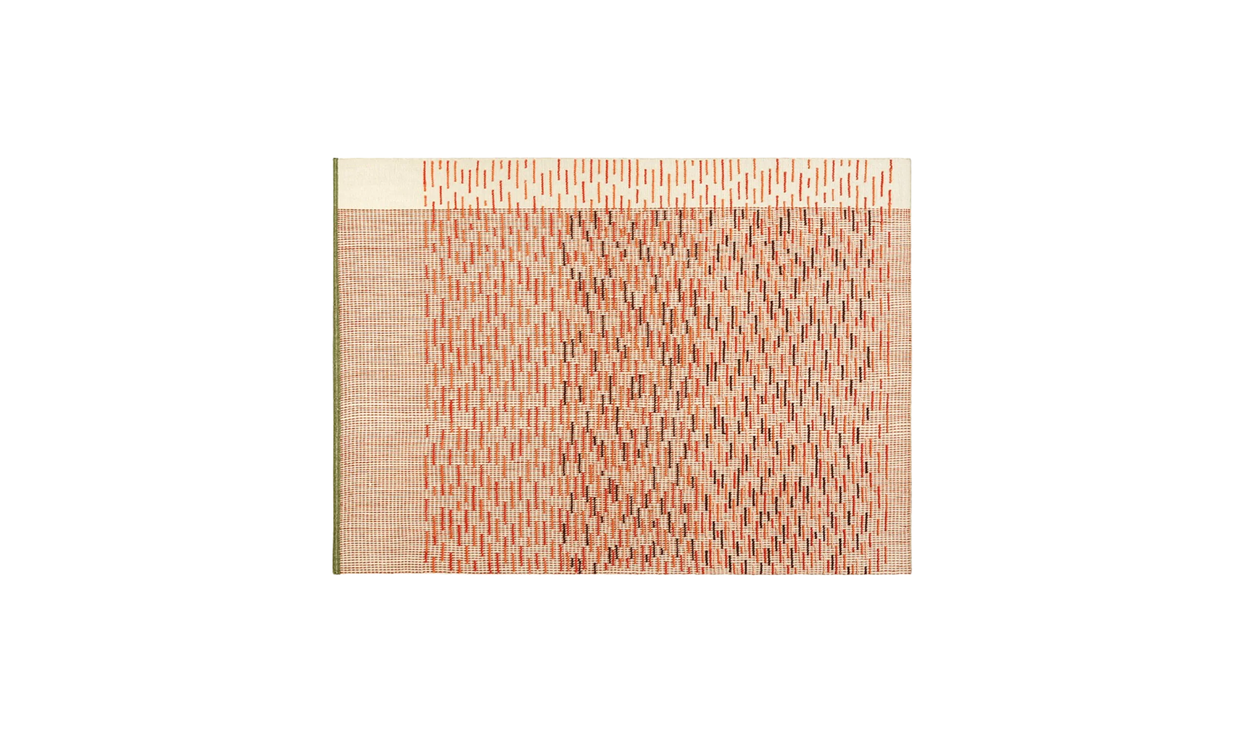 Tapete BACKSTITCH RUG BUSY BRICK
