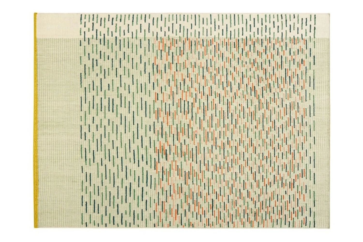 Tapete BACKSTITCH RUG BUSY GREEN 01