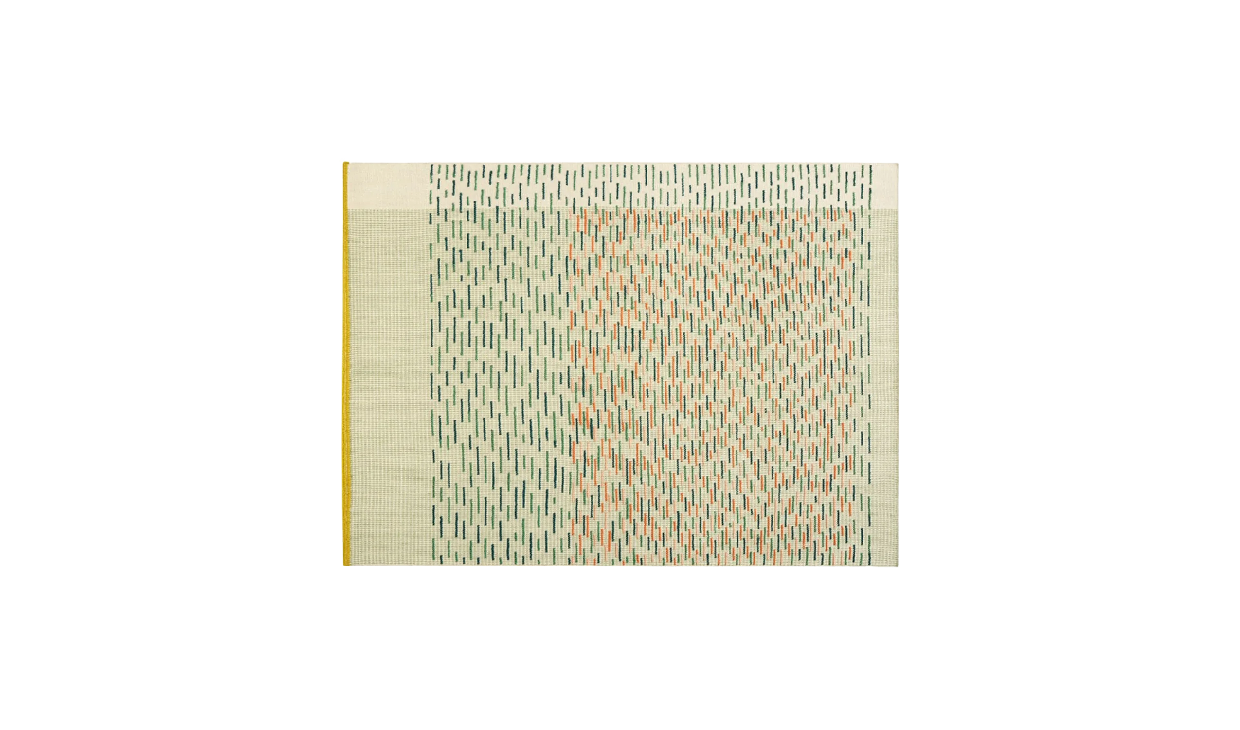 Tapete BACKSTITCH RUG BUSY GREEN