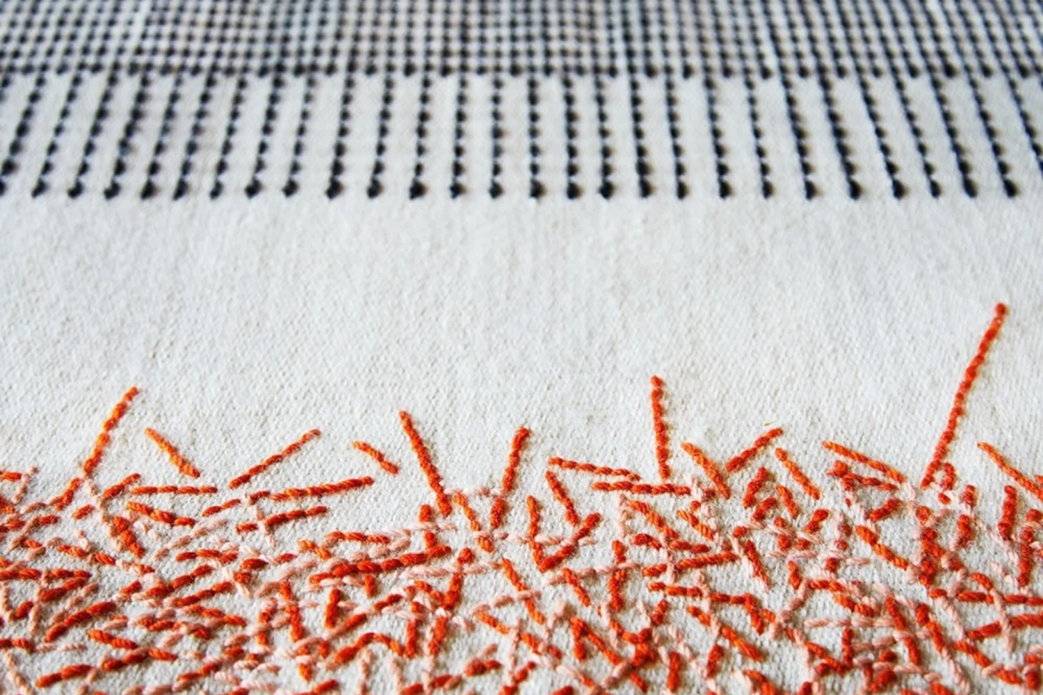 Tapete BACKSTITCH RUG CALM BRICK 04