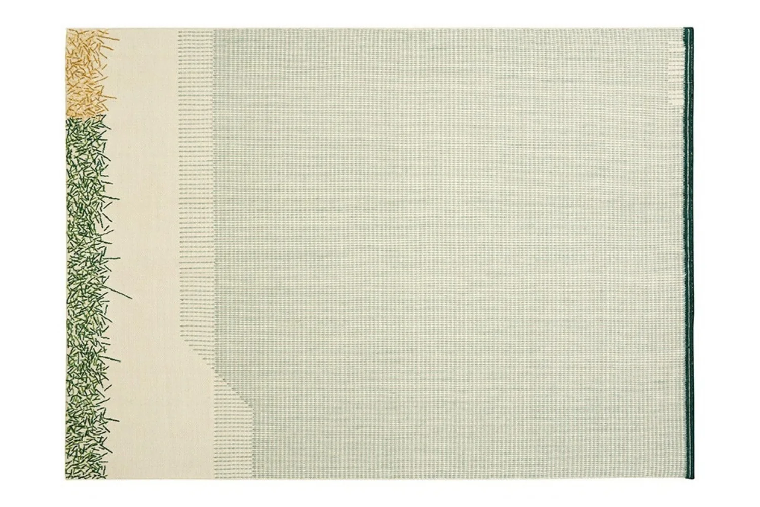 Tapete BACKSTITCH RUG CALM GREEN 01