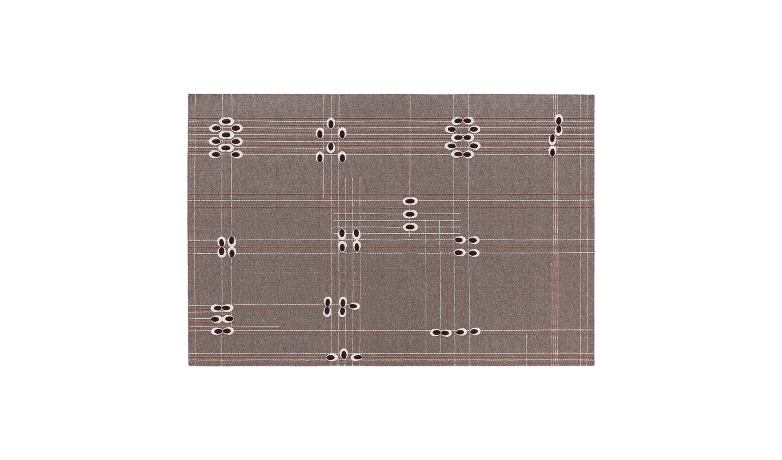 Tapete BLOOM RUG DARK GREY