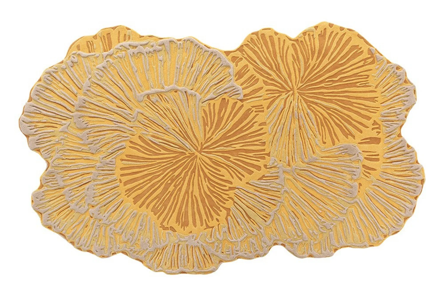 Tapete BOTANICA RUG YELLOW BIG 01