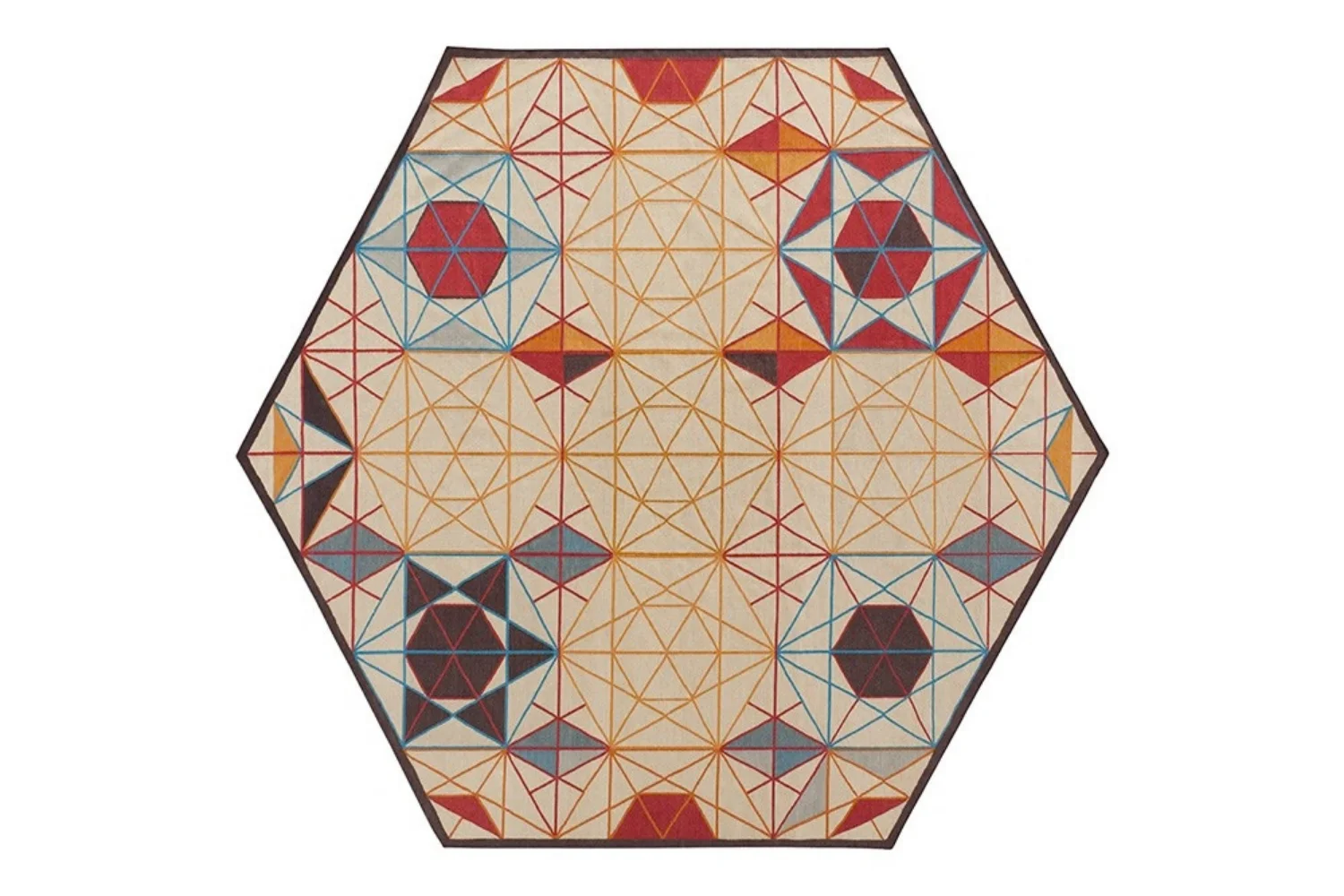 Tapete HEXA RUG ORANGE 01