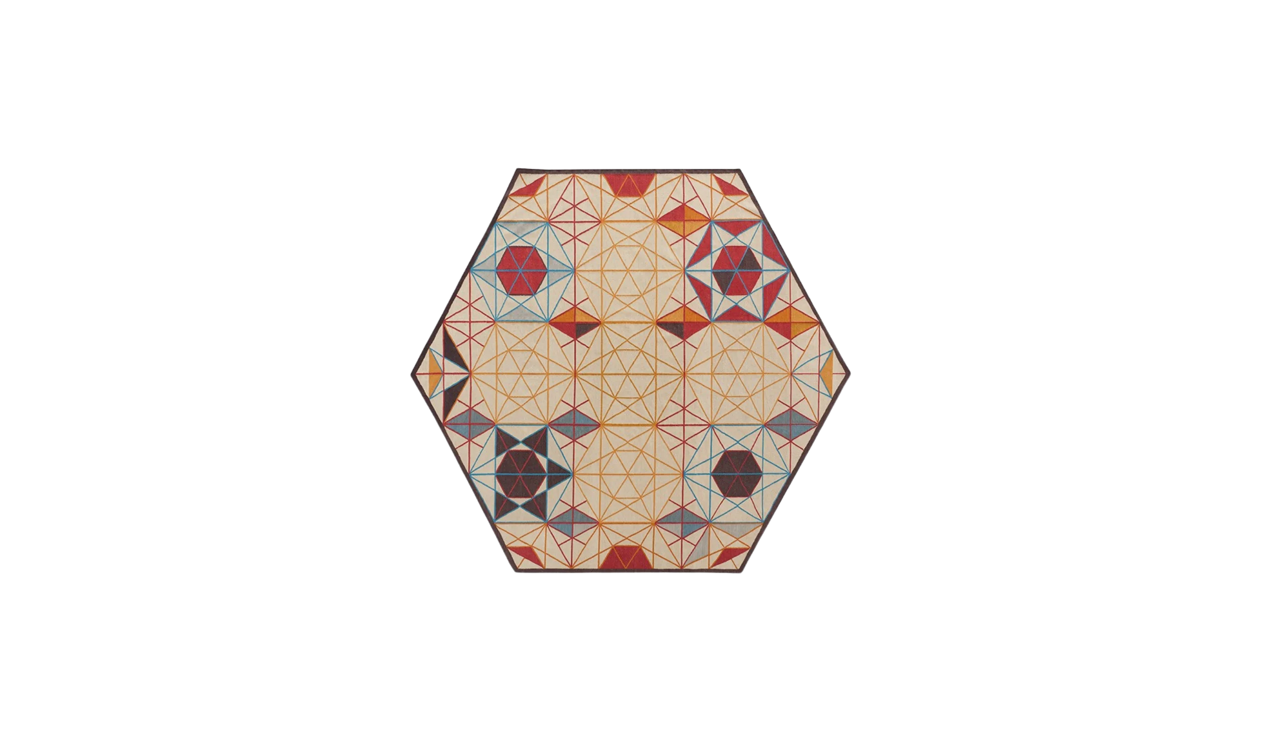 Tapete HEXA RUG ORANGE