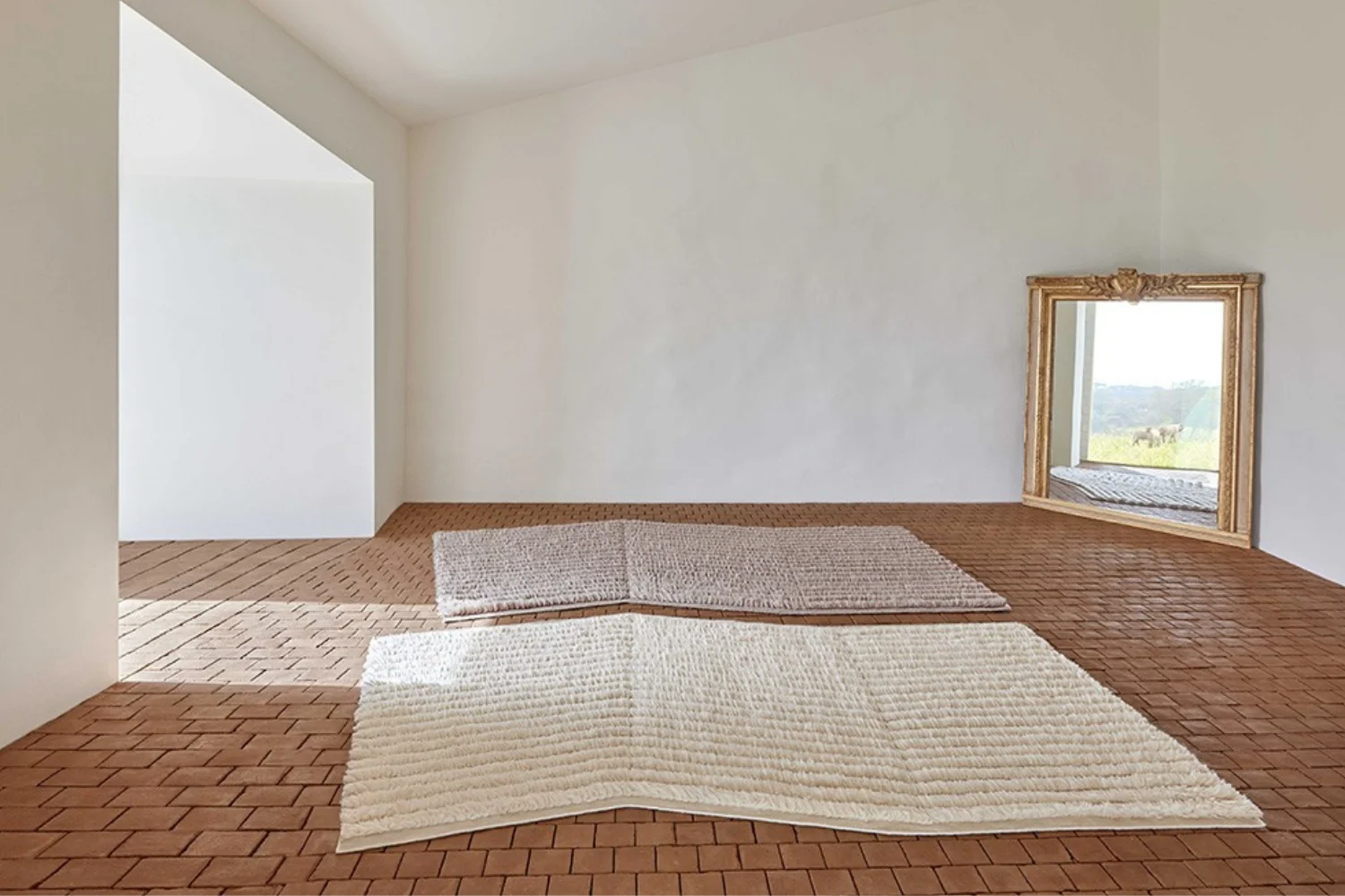 Tapete LINES RUG BROWN 06