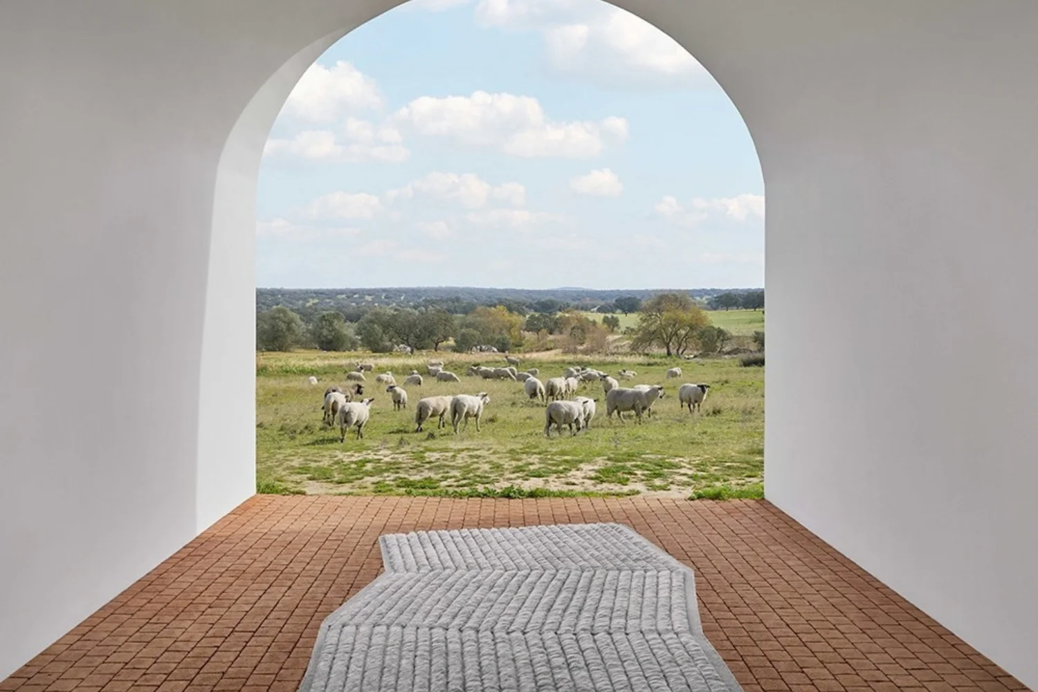 Tapete LINES RUG GREY 02