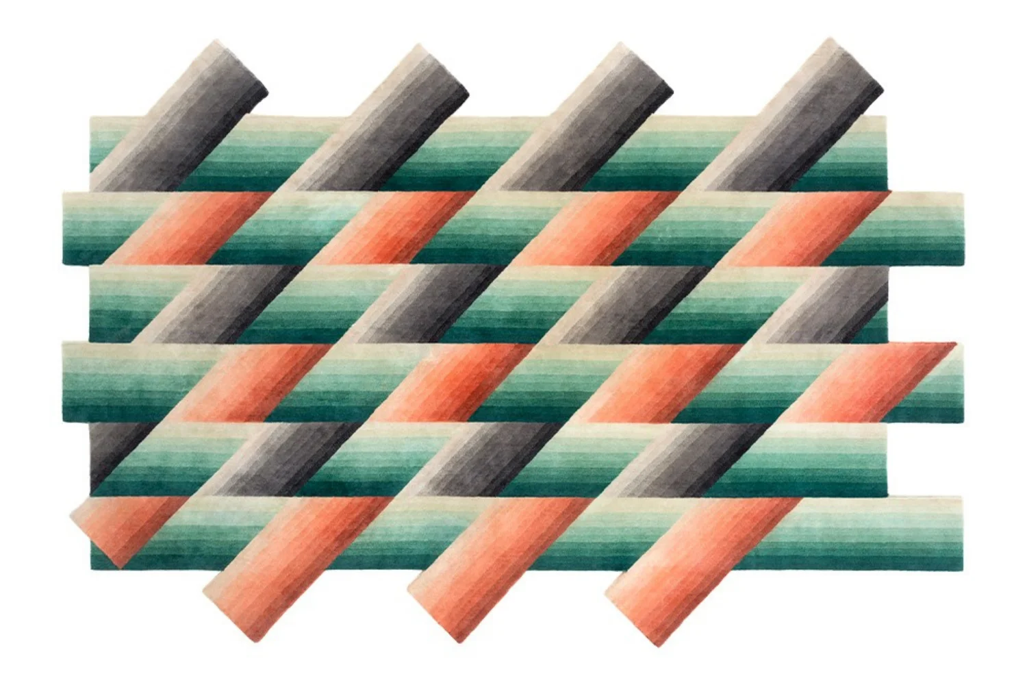 Tapete MIRAGE RUG ORANGE 01