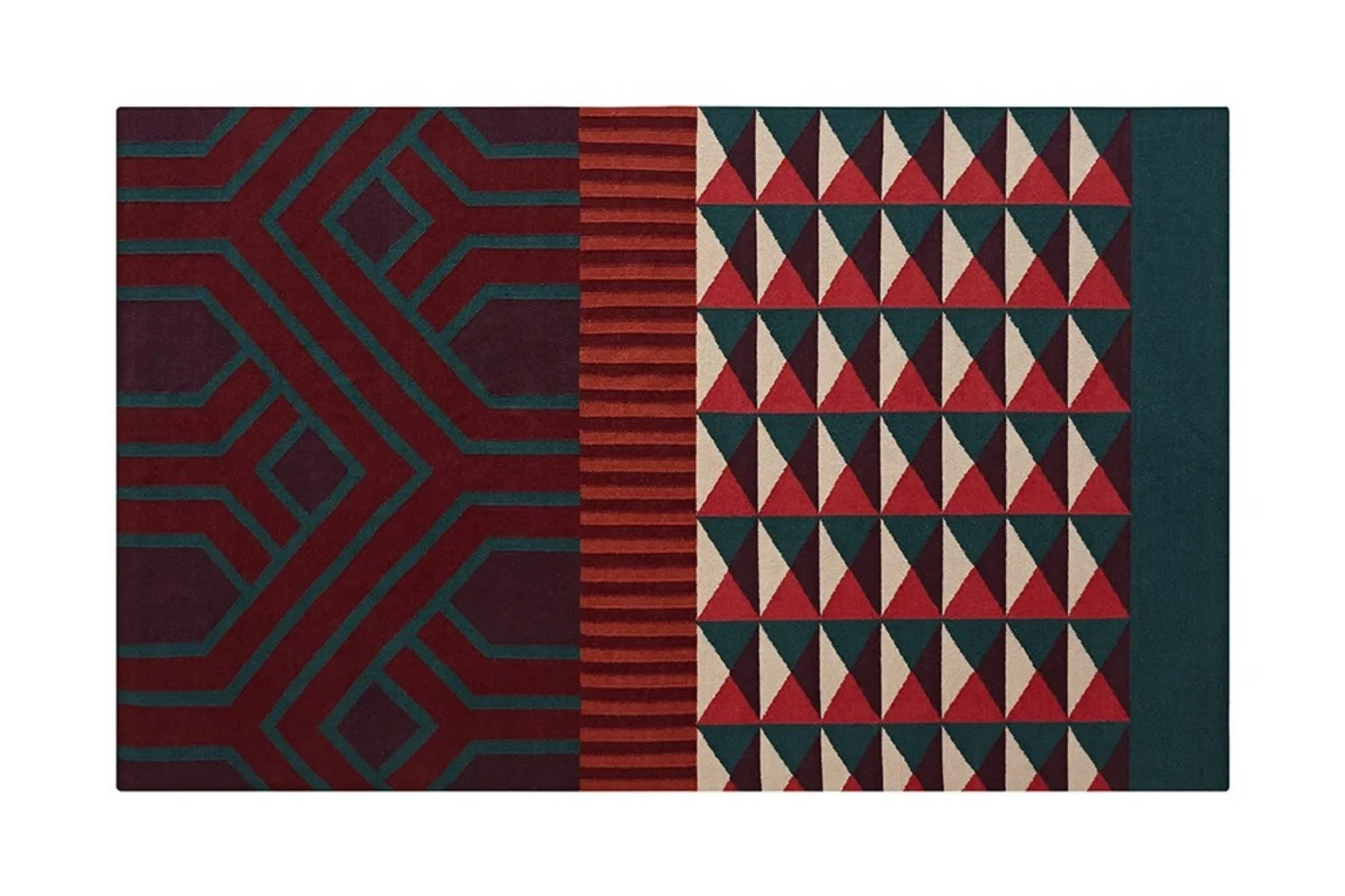 Tapete NDEBELE RUG RED 01