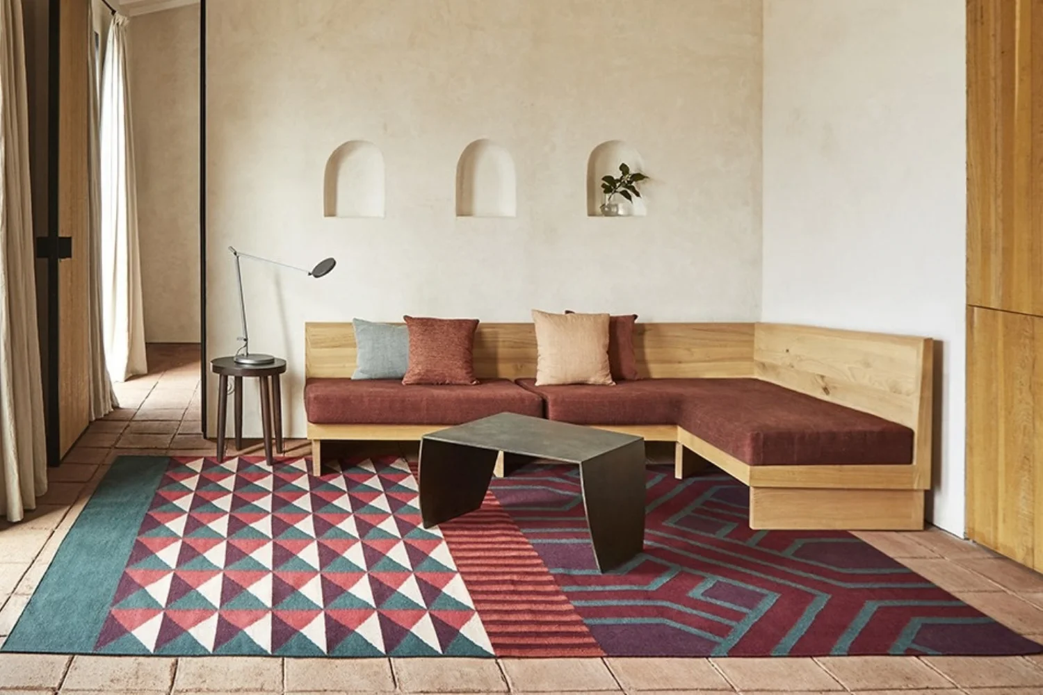 Tapete NDEBELE RUG RED 02