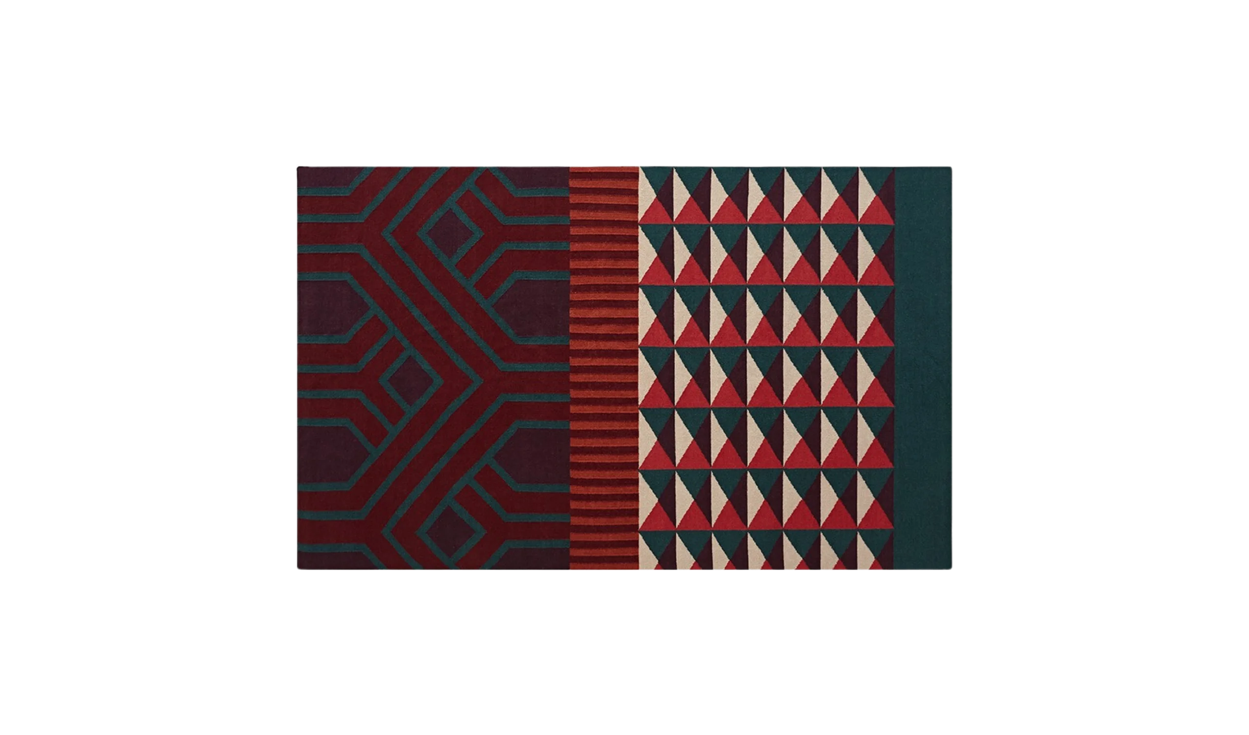 Tapete NDEBELE RUG RED