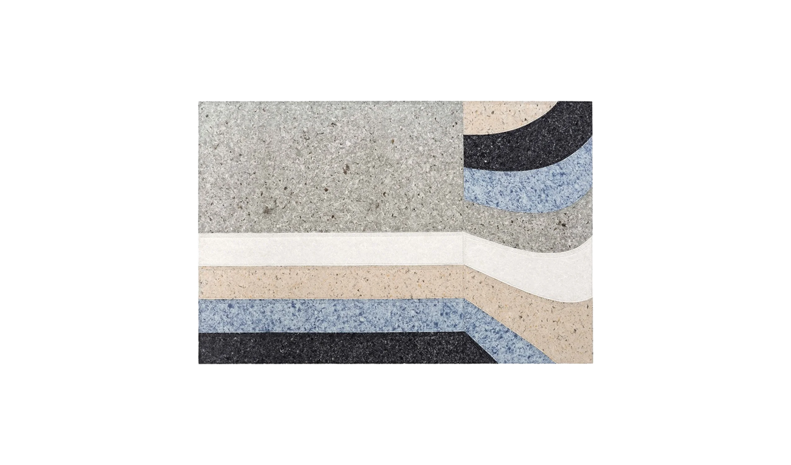 Tapete NUANCES RUG CURVE VOLCANO